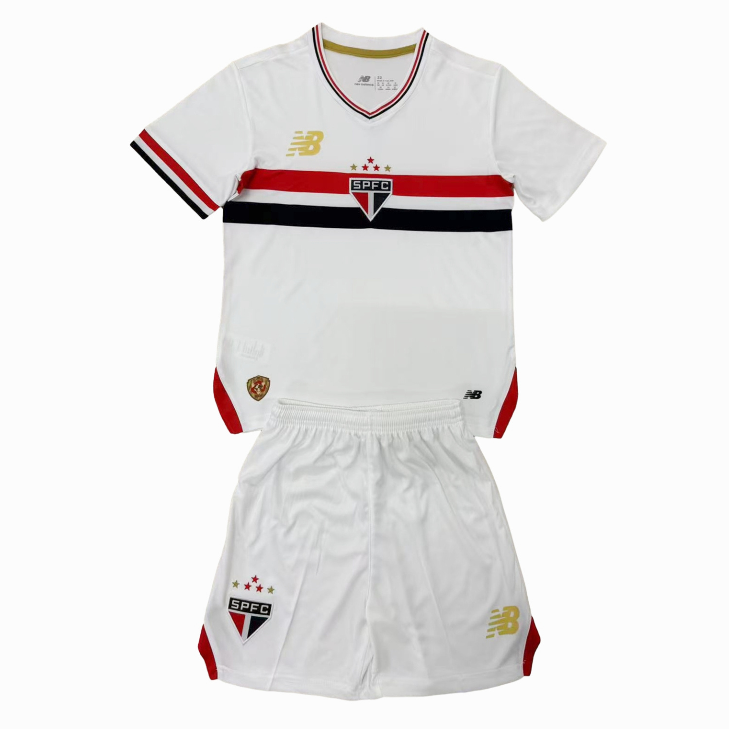 TKH-turbokithub-Sao Paulo 25-26 Home Men's Adult Jersey Set - Fans Version