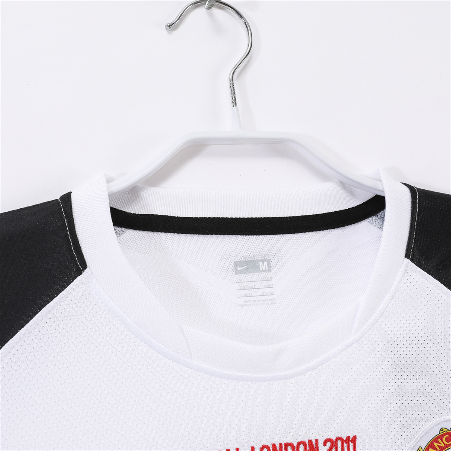 TKH-turbokithub-Retro Manchester United 10-11 Away Long Sleeves Jersey - Champions League Final Version
