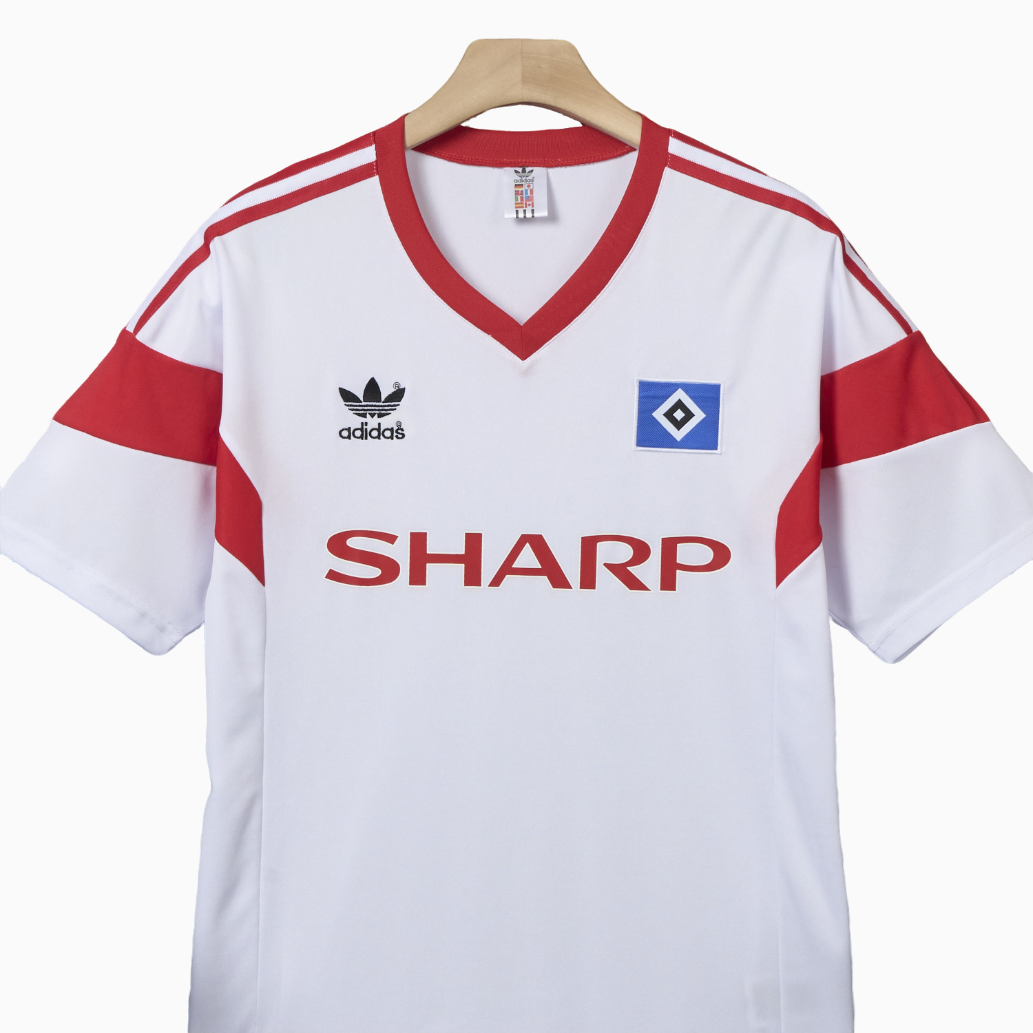TKH-turbokithub-Retro Hamburger SV 1988 Home Jersey