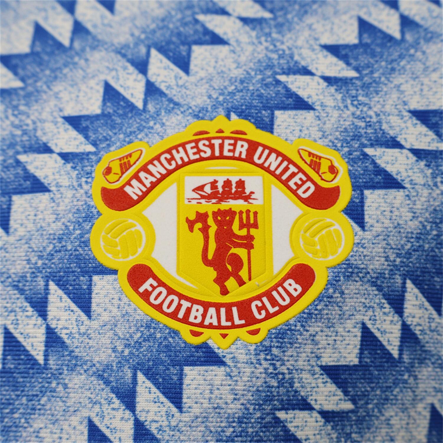TKH-turbokithub-Manchester United 26-27 Terrace Icon Retro Casual Style Blue Jersey - Player Version