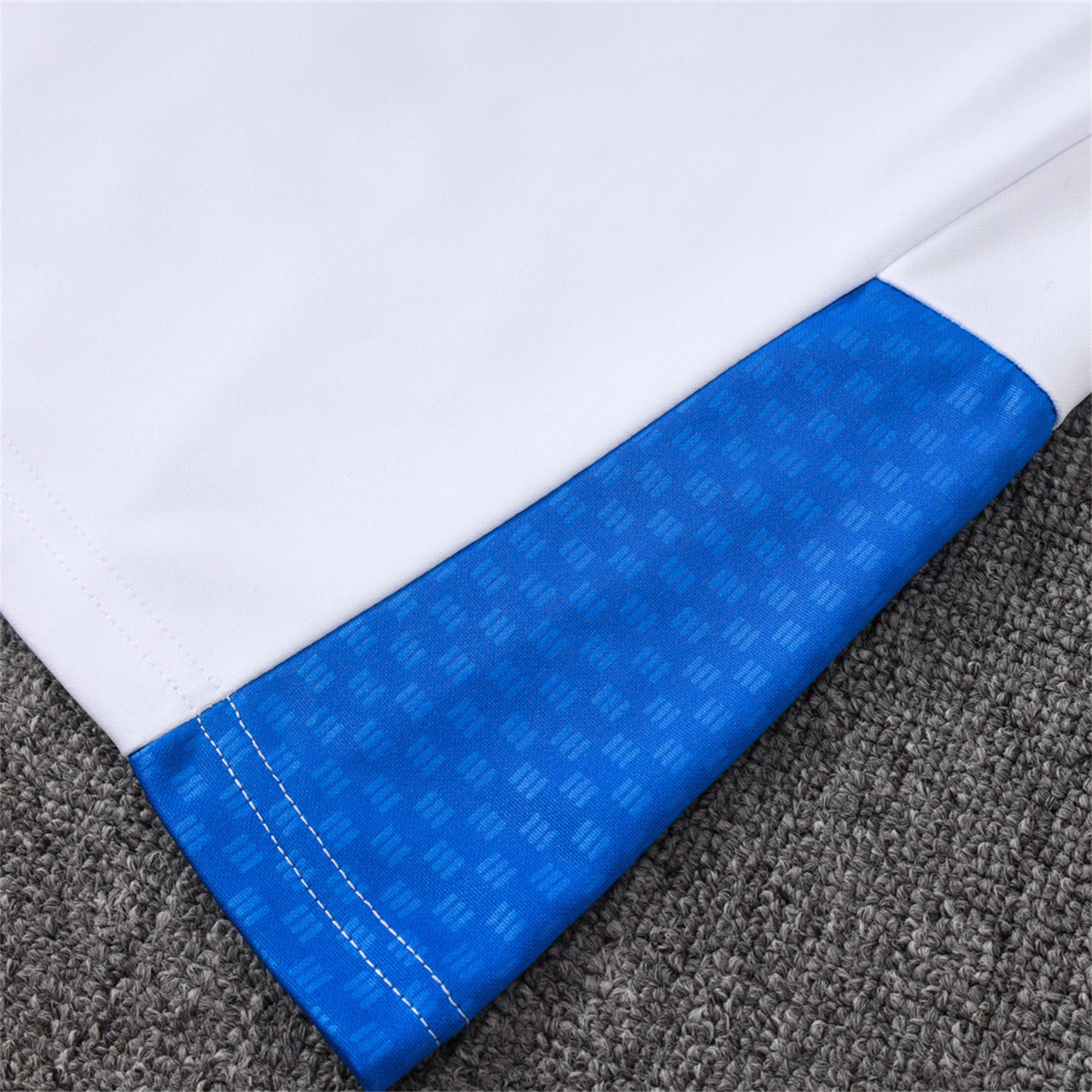 TKH-turbokithub-Colombia 2026 Long Sleeve Training Set - White Top & Black Pants