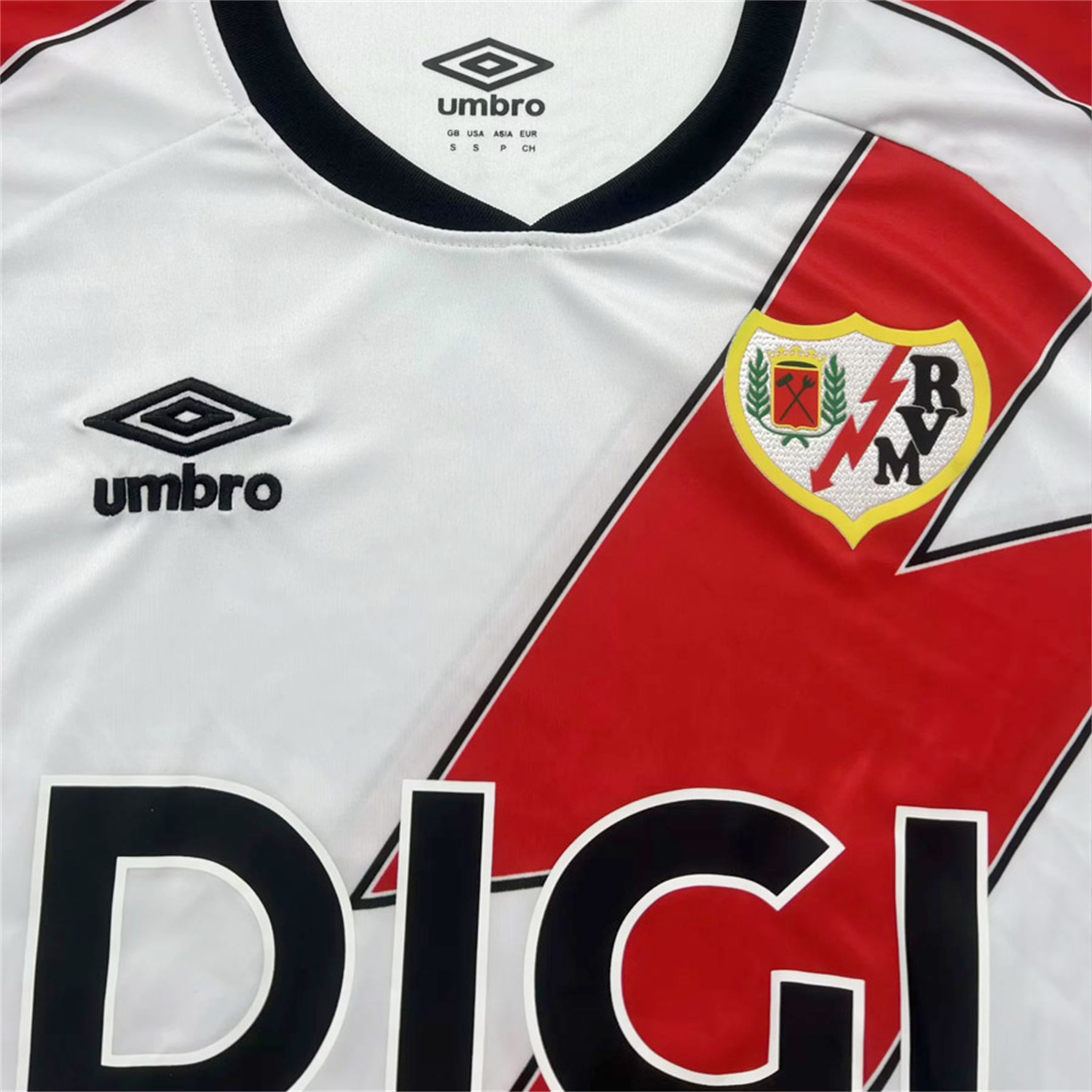 TKH-turbokithub-Rayo Vallecano 25-26 Home White Jersey - Fans Version