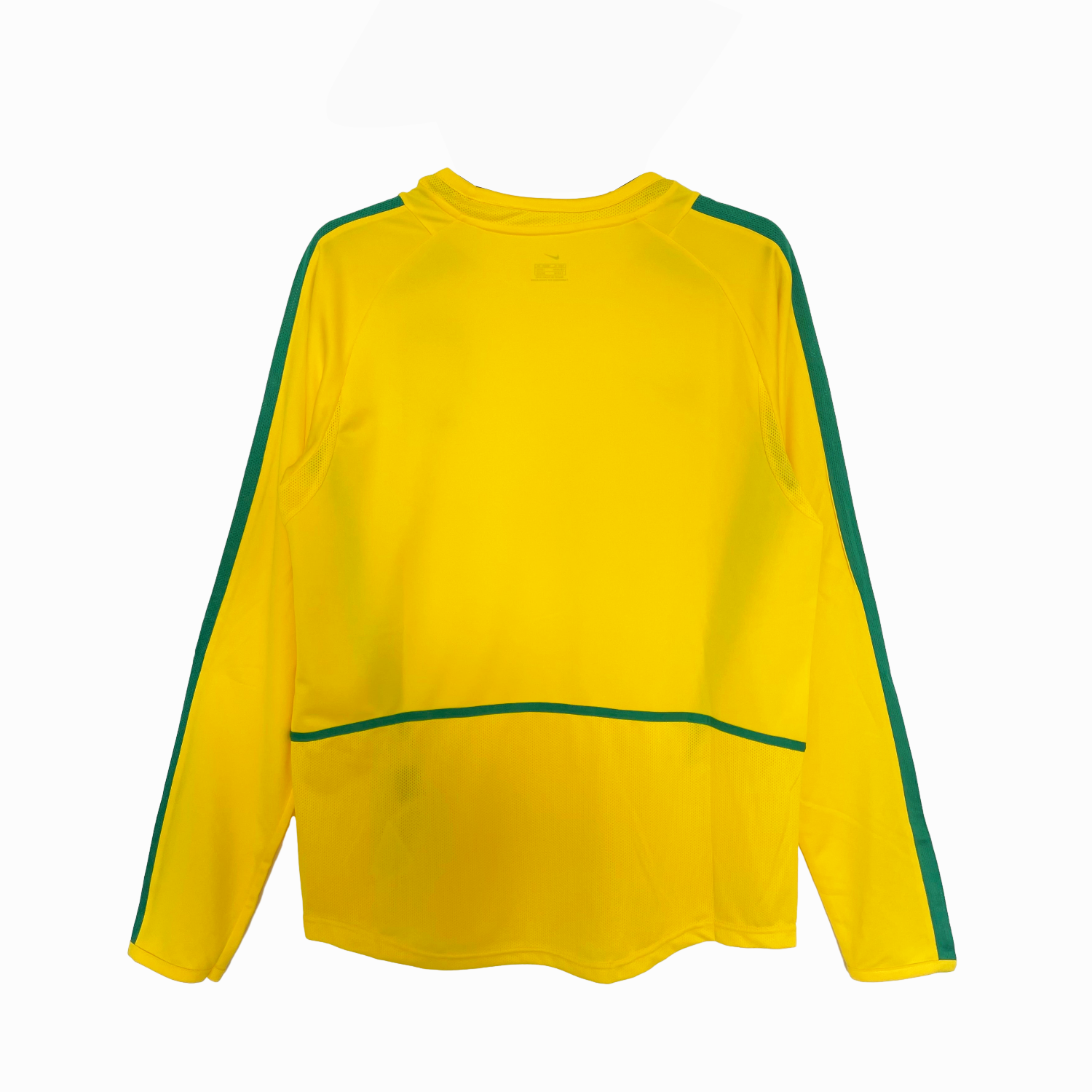 TKH-turbokithub-Retro Brazil 2002 Home Long Sleeves Jersey