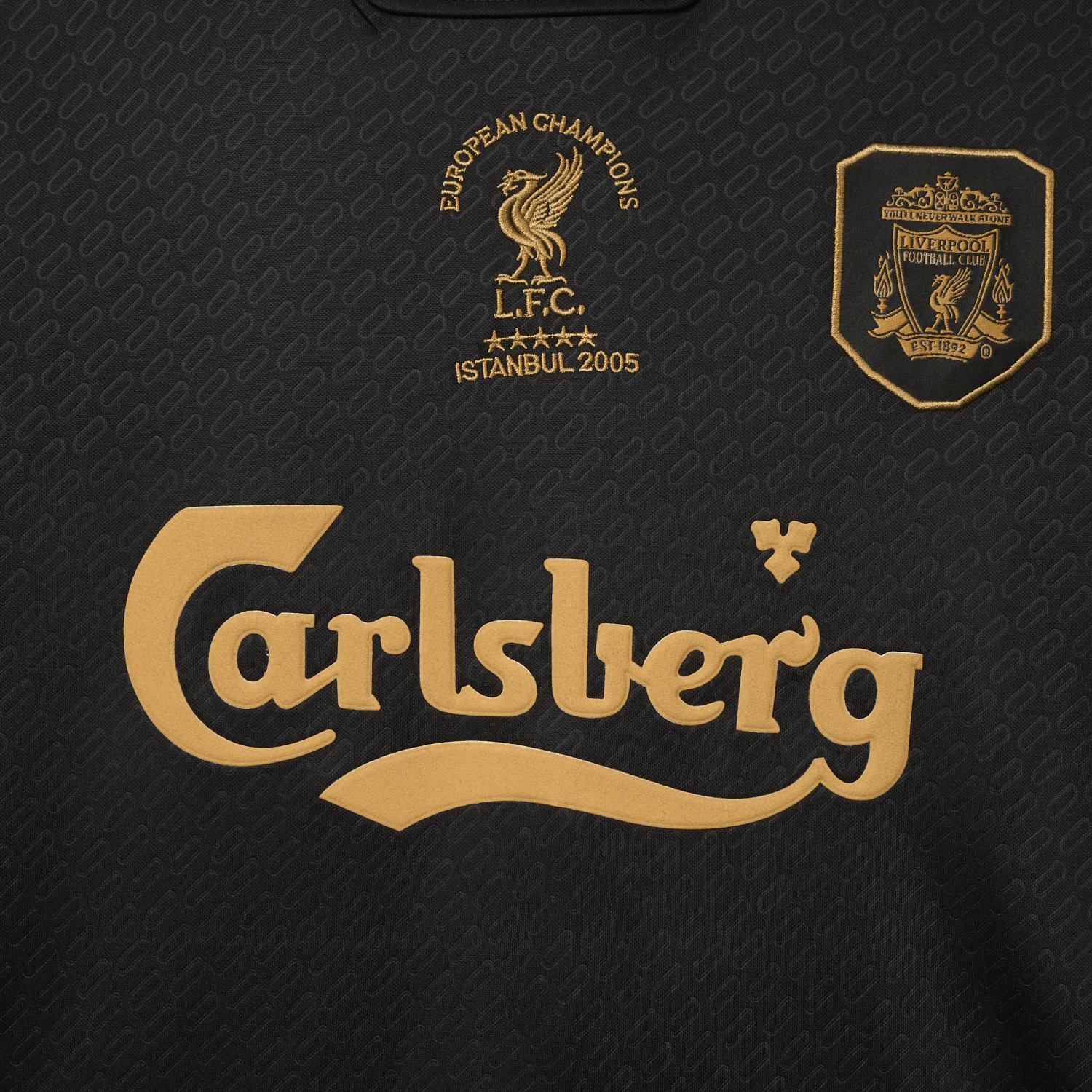 TKH-turbokithub-Liver.pool 25-26 Istanbul 2005 Anniversary Black Jersey - Fans Version