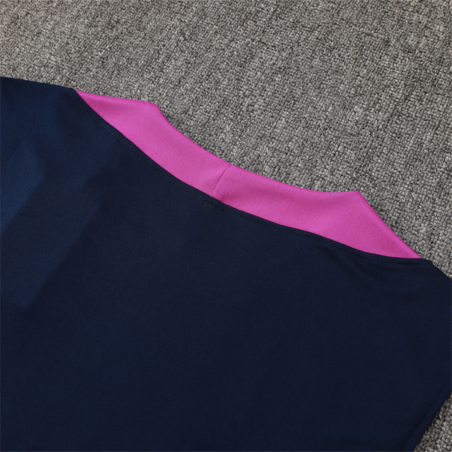 TKH-turbokithub-Barcelona 25-26 Vest Training Set - Deep Blue Black Vest and Shorts