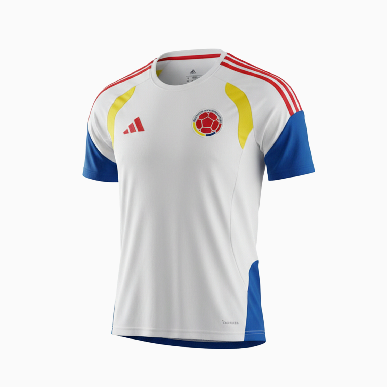 TKH-turbokithub-Colombia 2026 White Pre-Match Training Jersey - Fans Version