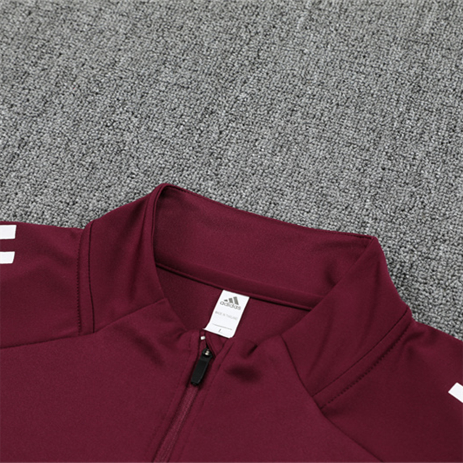 TKH-turbokithub-Arsenal 25-26 Kids Long Sleeve Training Set - Wine Red Top & Grey Pants