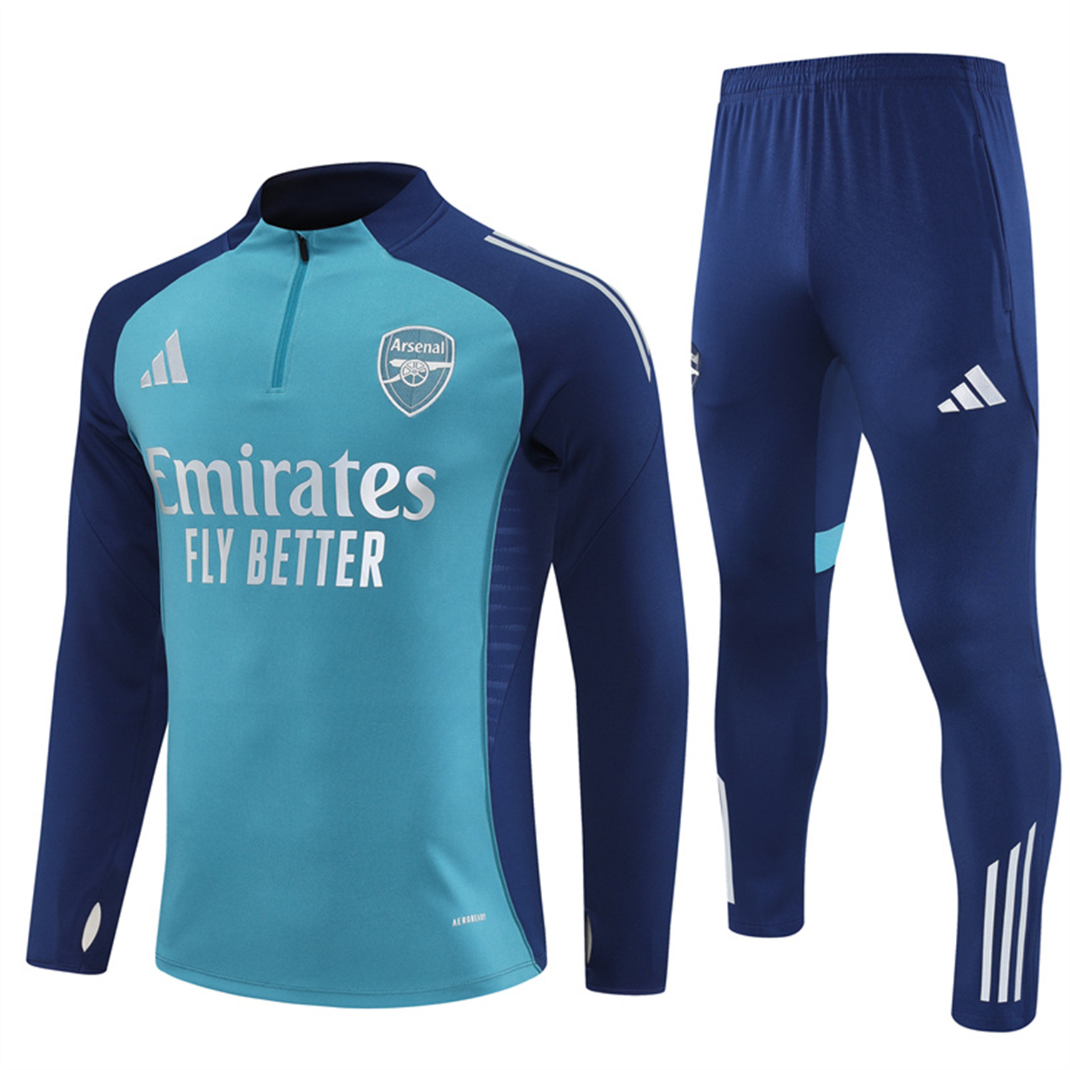 TKH-turbokithub-Arsenal 25-26 Long Sleeves Training Set - Green Top & Green Pants