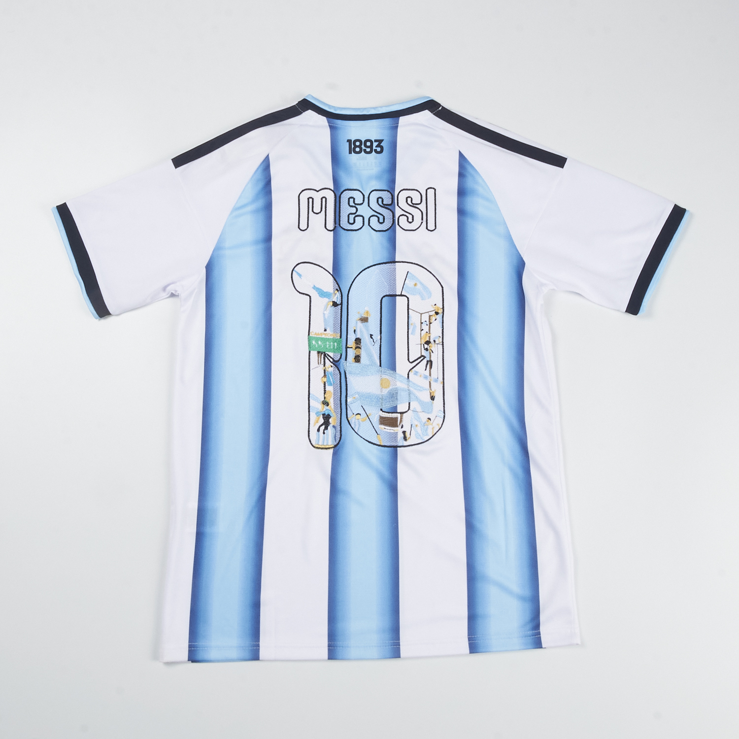 TKH-turbokithub-【MESSI 10】Argentina 2026 Blue White Special T-shirt - Fans Version