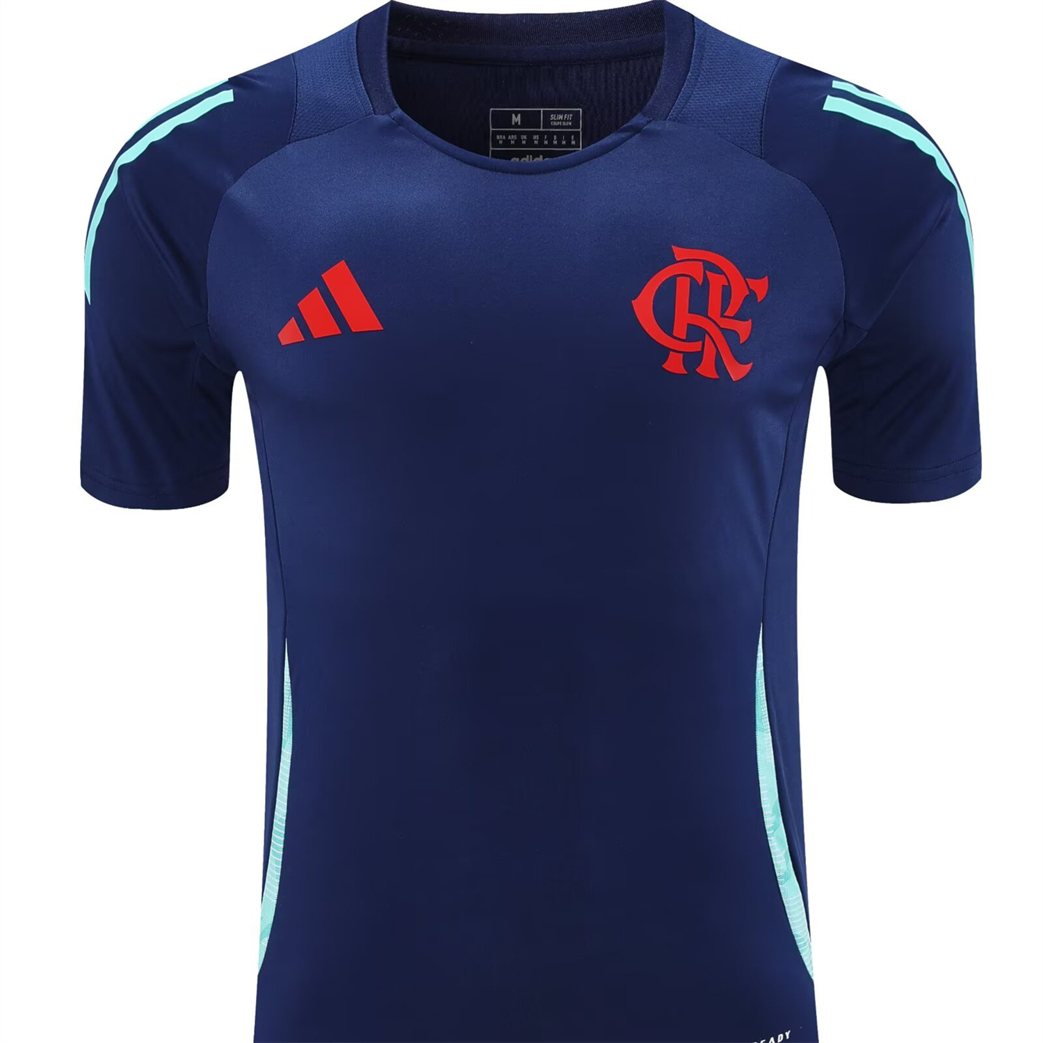 TKH-turbokithub-Flamengo 25-26 Short-Sleeve Kids Training Set - Royal Blue With Royal Blue