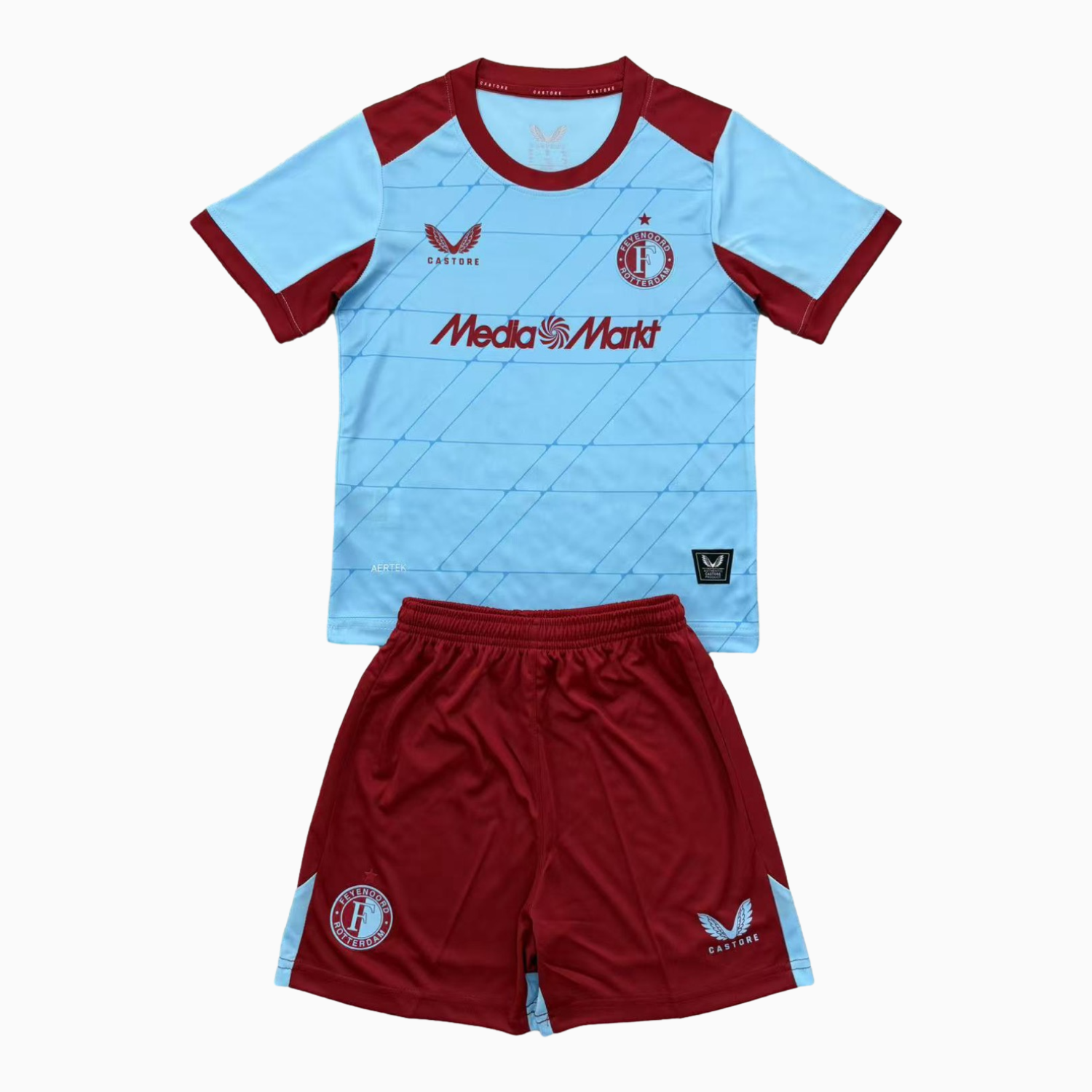 TKH-turbokithub-Feyenoord 25-26 Third Men's Adult Jersey Set - Fans Version