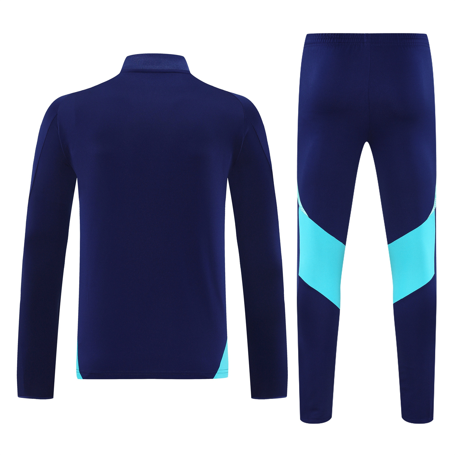 TKH-turbokithub-Flamengo 25-26 Long Sleeve Training Set - Deep Blue Top & Deep Blue Pants