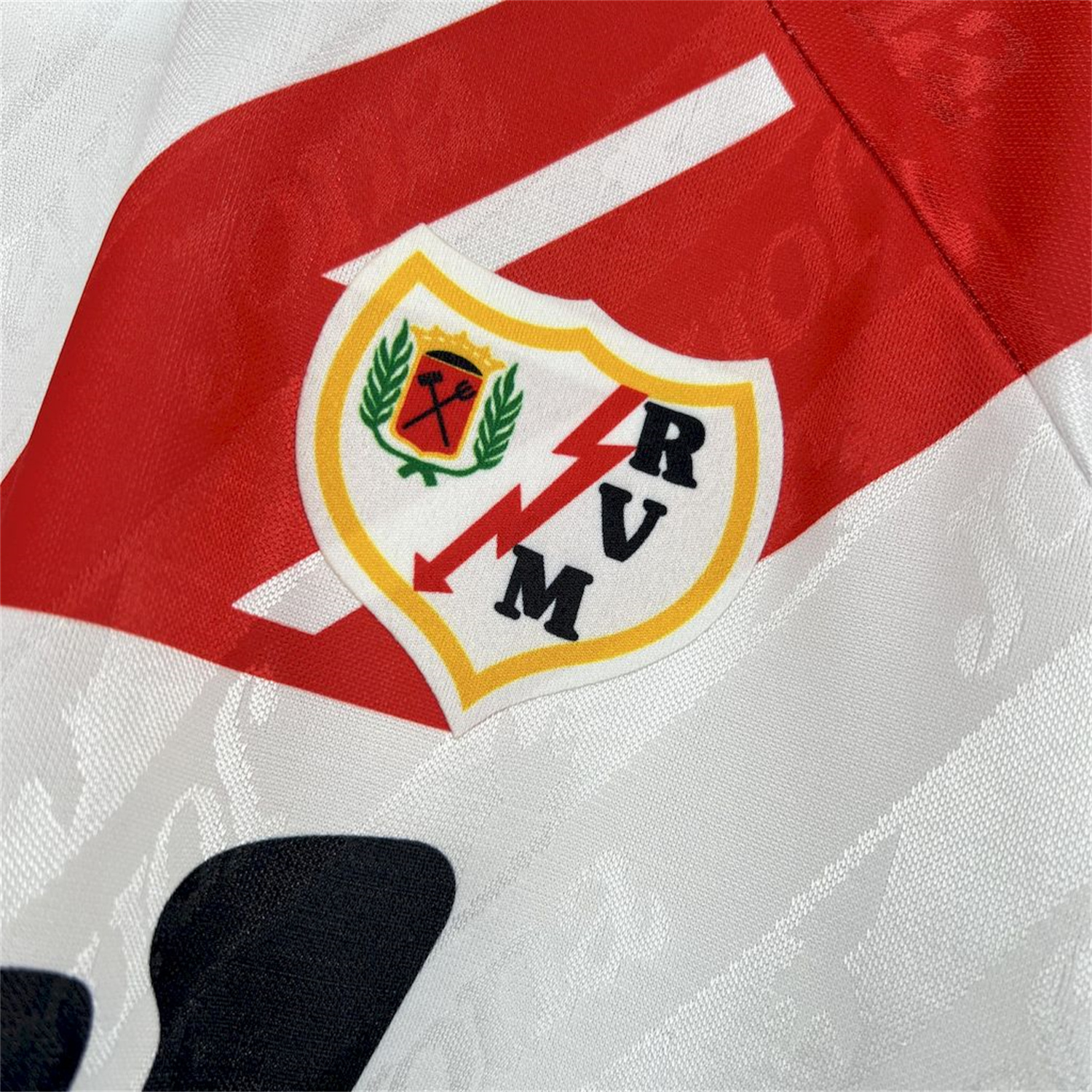 TKH-turbokithub-Retro Rayo Vallecano 1994-95 Home Jersey