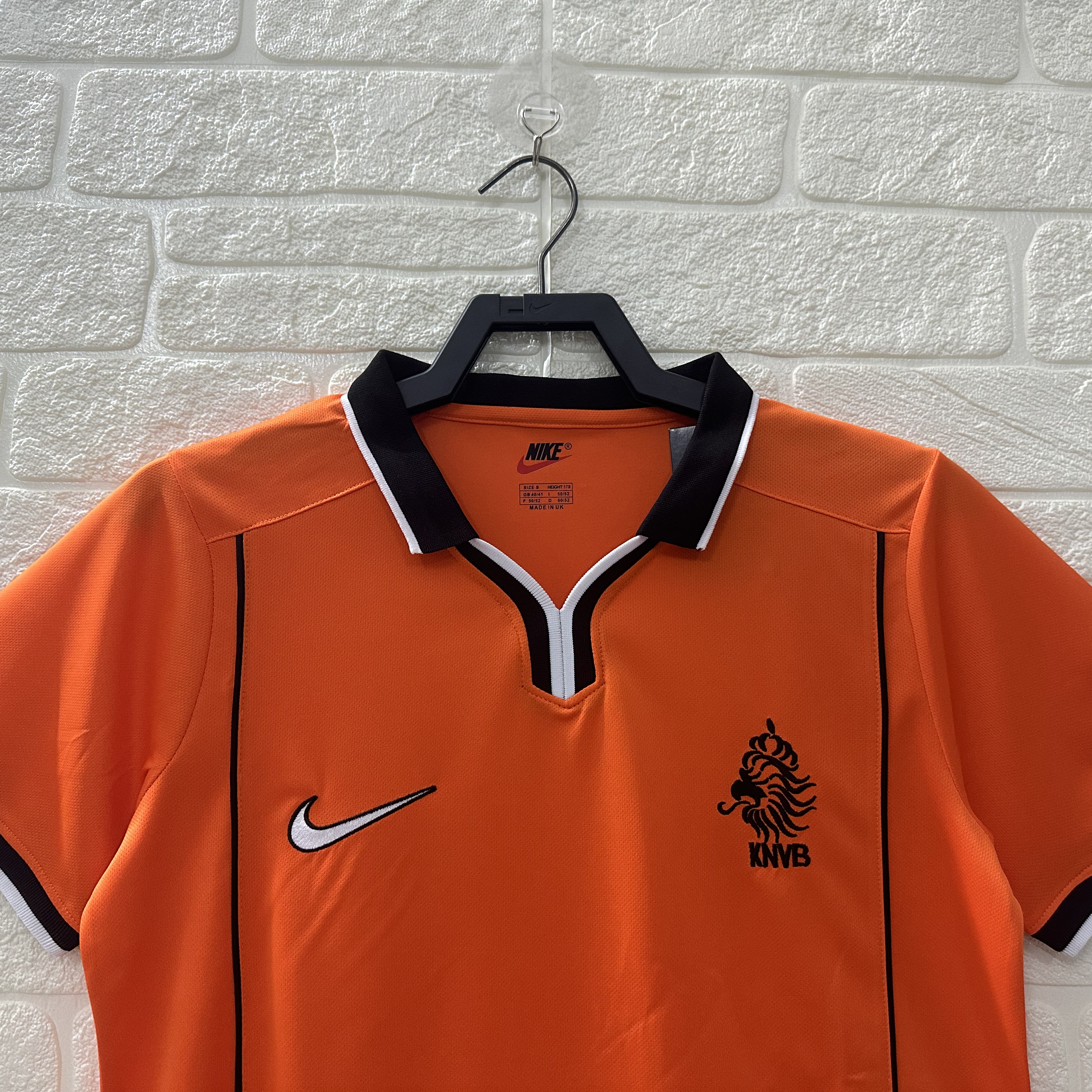 TKH-turbokithub-Retro Netherlands 1998 Home Jersey