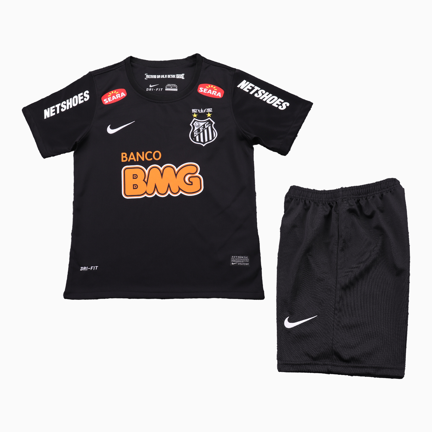 TKH-turbokithub-Retro Santos 2012 Black Special Kids Kit