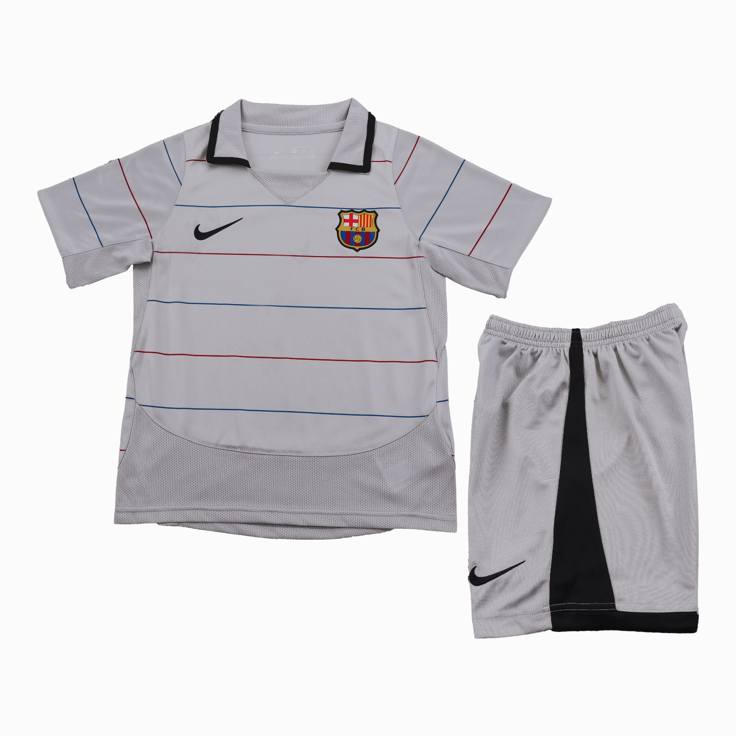 TKH-turbokithub-Retro Barcelona 2003-04 Away Kids Kit