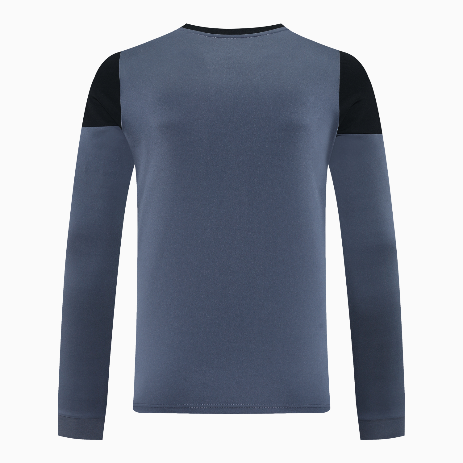 TKH-turbokithub-Real Madrid 25-26 Long-Sleeve Training Set - Deep Gray Top & Gray Shorts