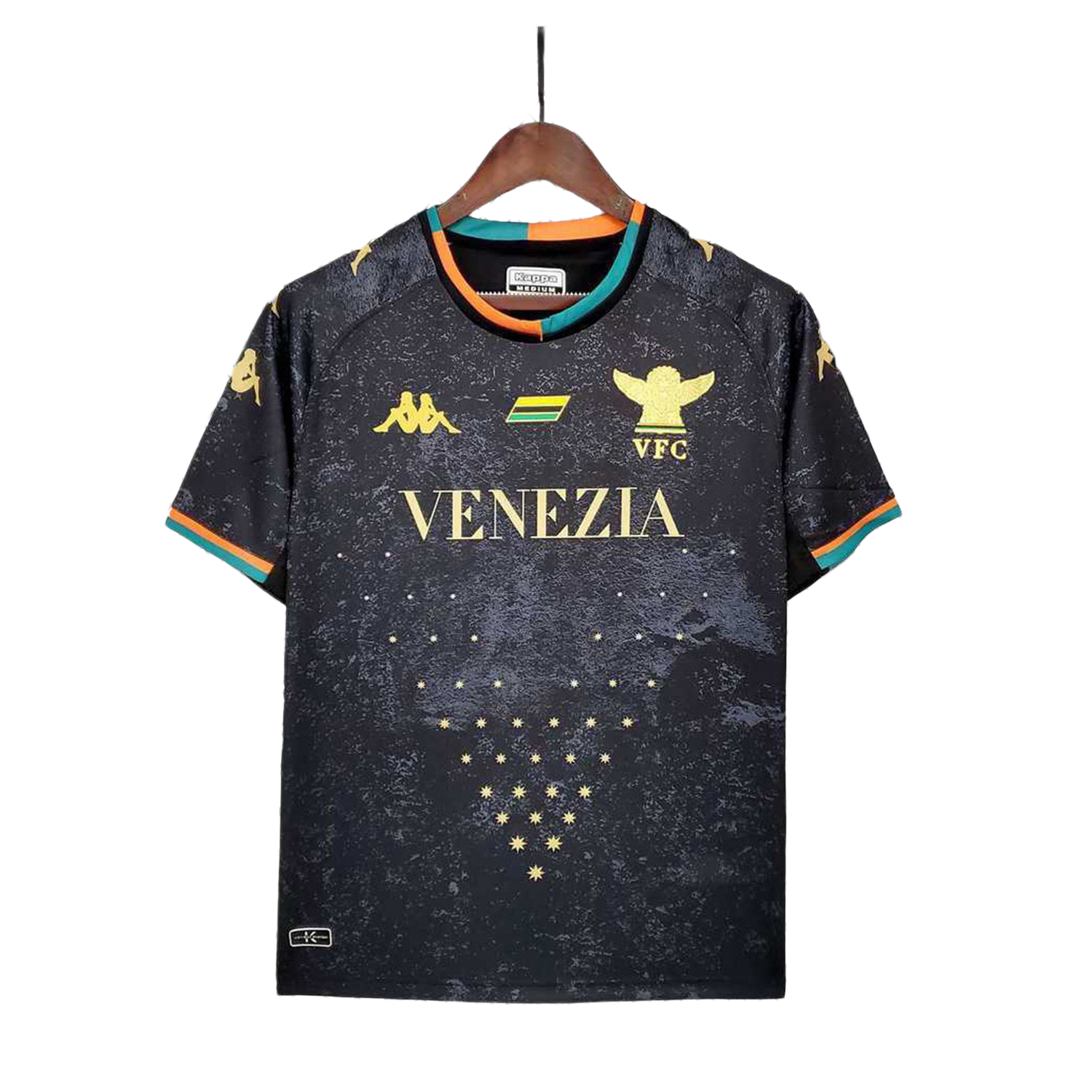TKH-turbokithub-Retro Venezia FC 2021-22 Home Sleeves Jersey - Fans Version