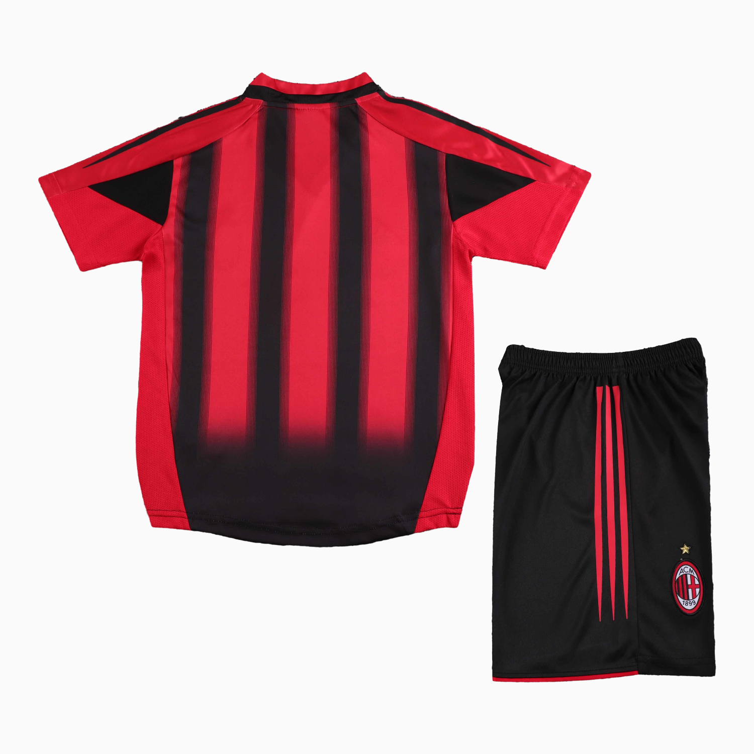 TKH-turbokithub-Retro AC Milan 2004-05 Home Kids Kit