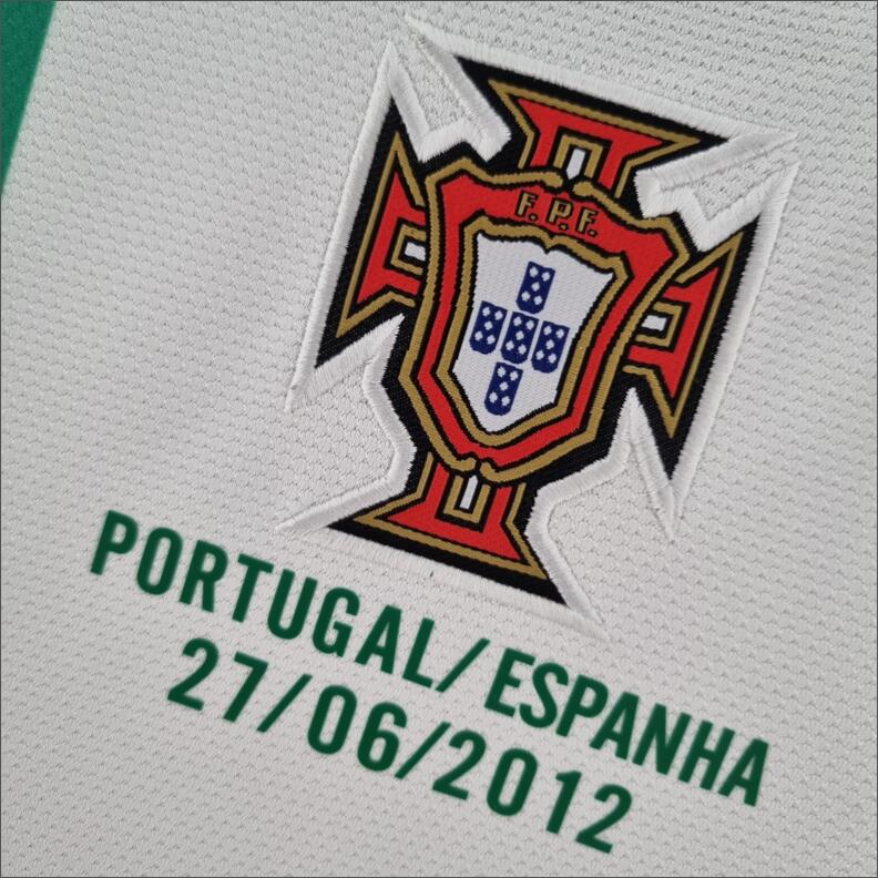 TKH-turbokithub-Retro Portugal 2012 Away Long Sleeve Jersey