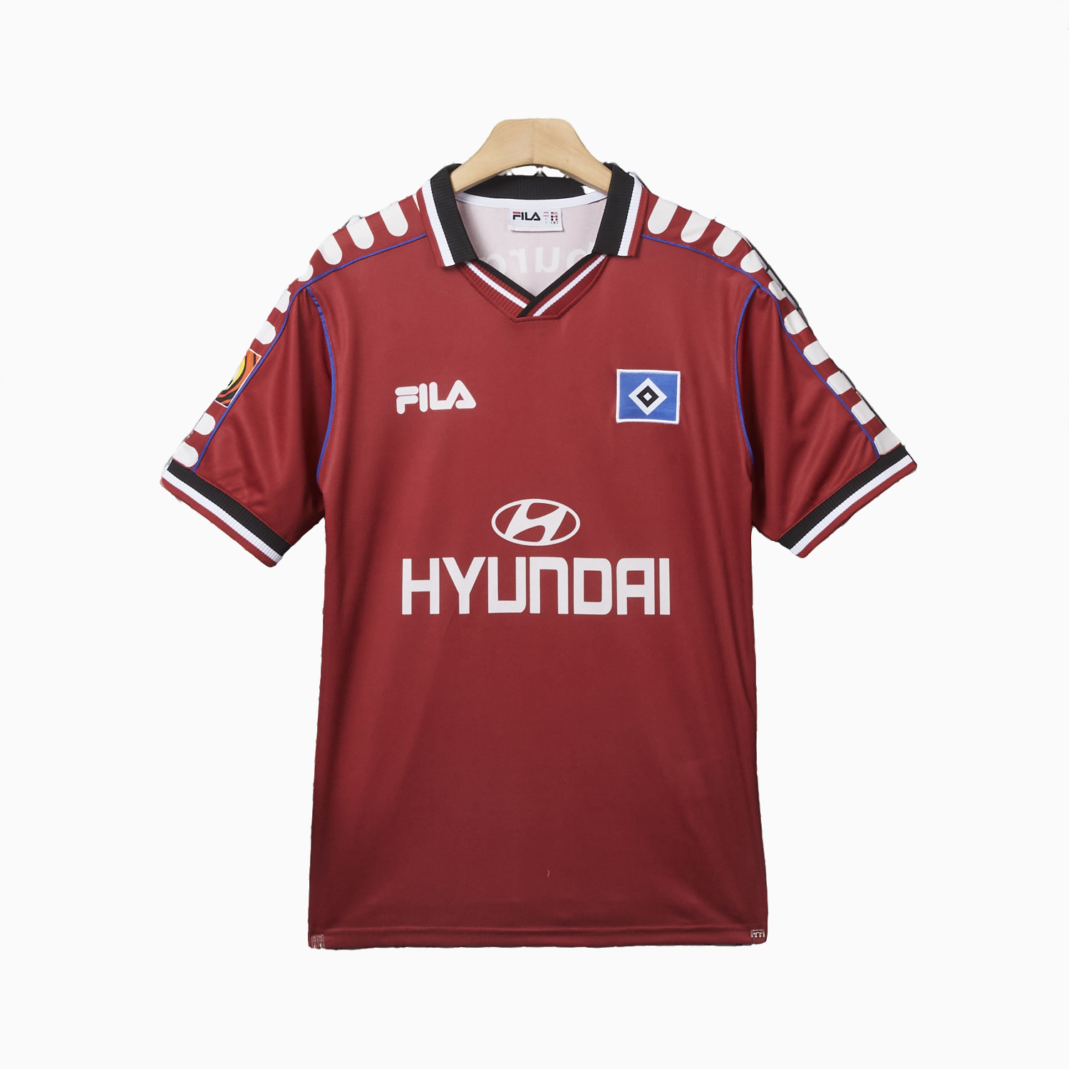 TKH-turbokithub-Retro Hamburger SV 1999-00 Third Red Jersey