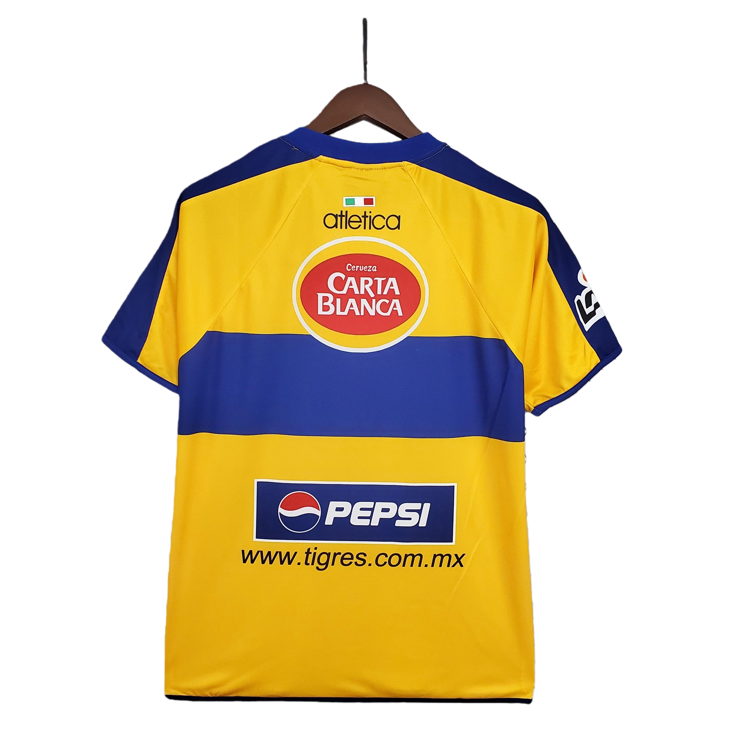 TKH-turbokithub-Retro Tigres UANL 2001-02 Home Jersey