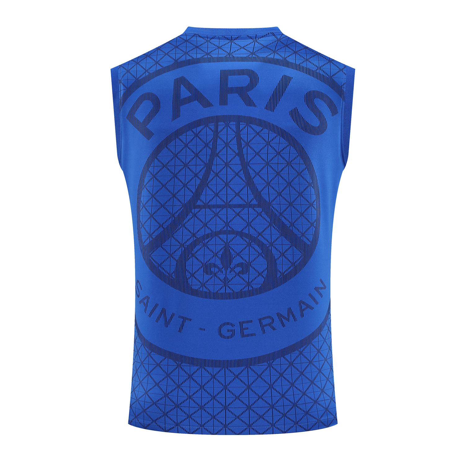 TKH-turbokithub-Paris Saint-Germain PSG 25-26 Vest Training Set - Ocean Blue Vest & Deep Blue Shorts