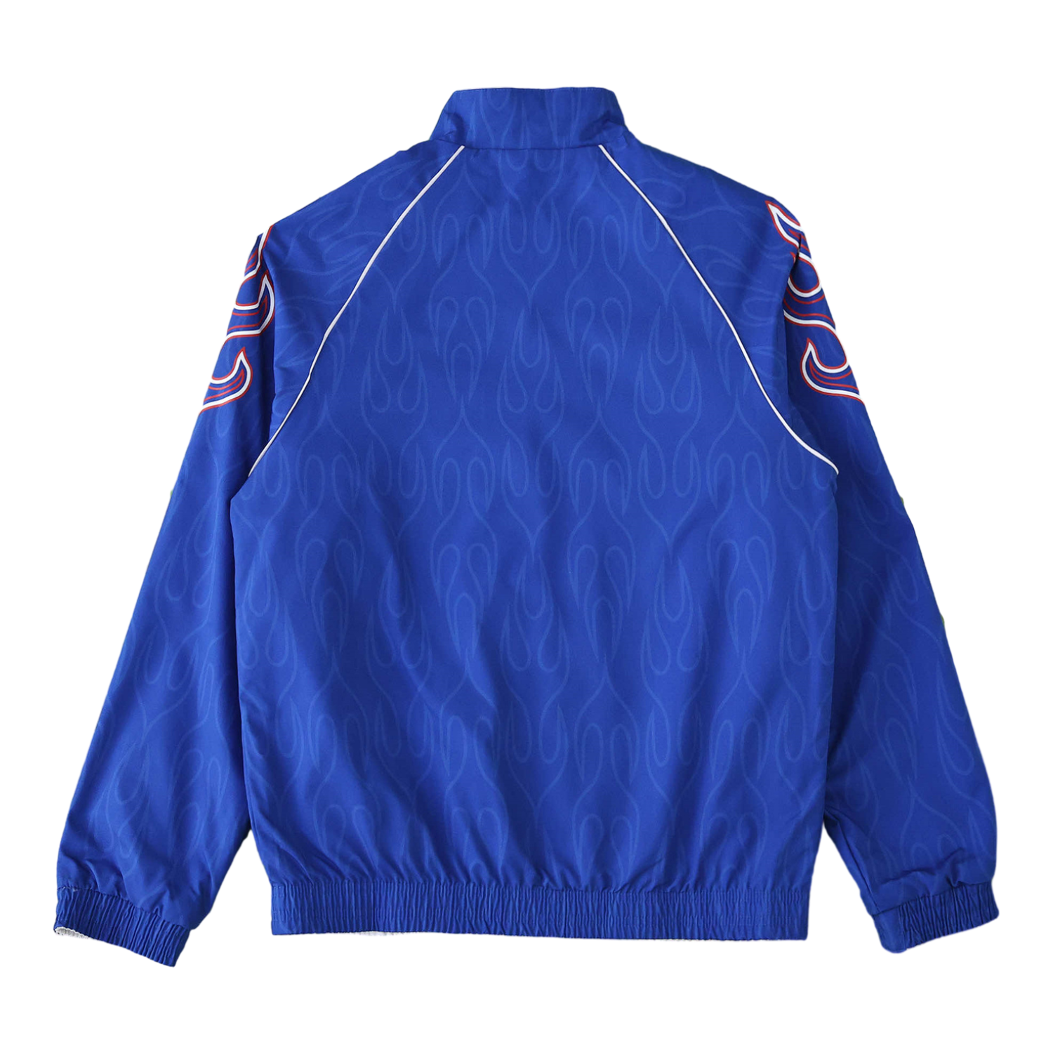 TKH-turbokithub-Retro Japan 1998 Throwback Double Sided Reversible Windbreaker - White & Blue