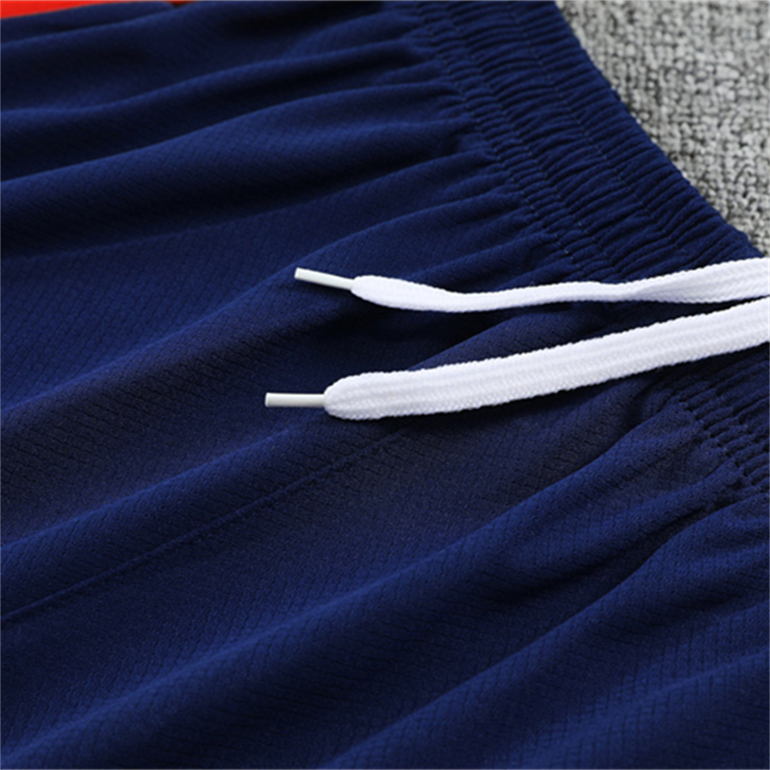 TKH-turbokithub-Spain 2026 Kids Short-Sleeve Training Set - Royal Blue Top & Shorts