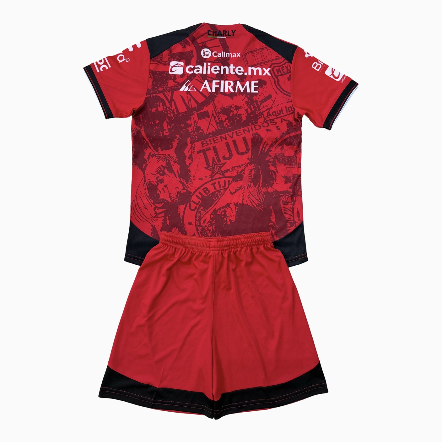 TKH-turbokithub-Club Tijuana 25-26 Home Men's Adult Jersey Set - Fans Version