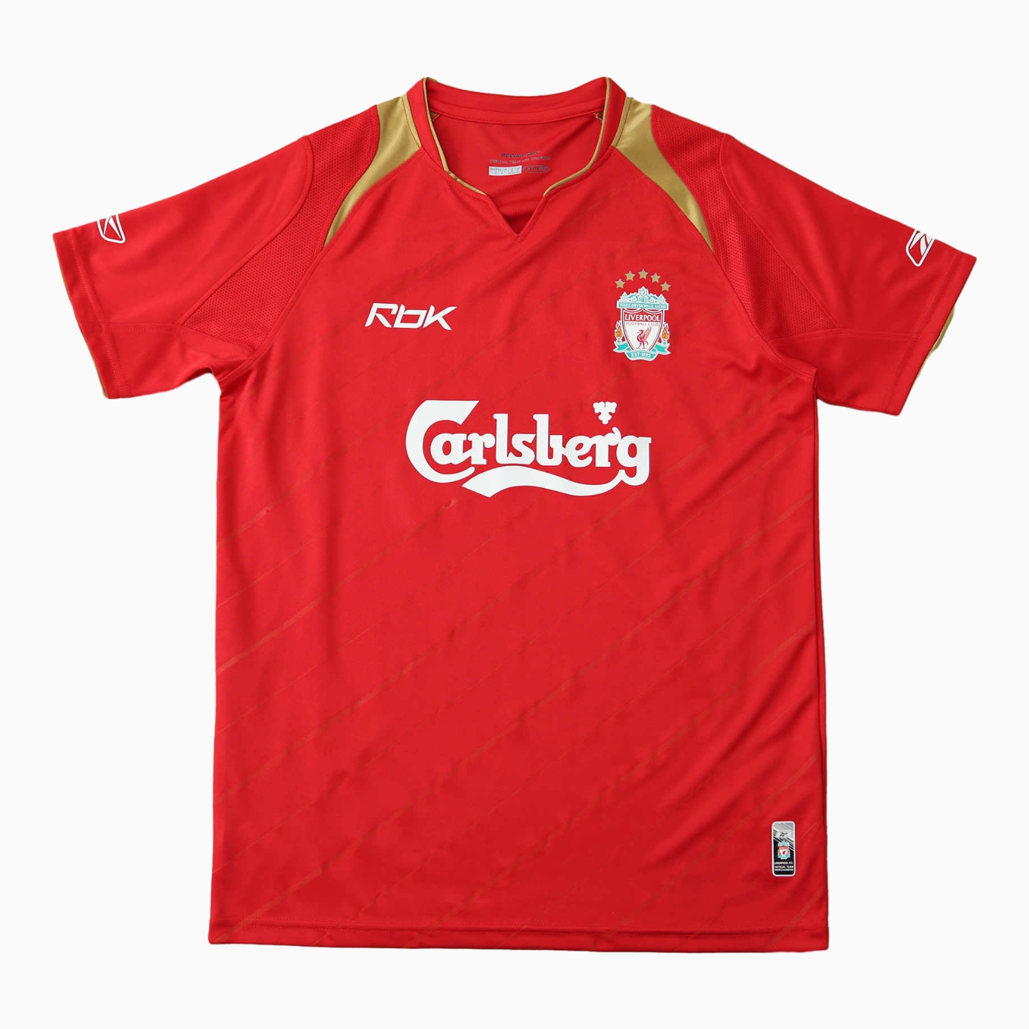 TKH-turbokithub-Retro Liver.pool 2005-06 European Home Stadium Jersey