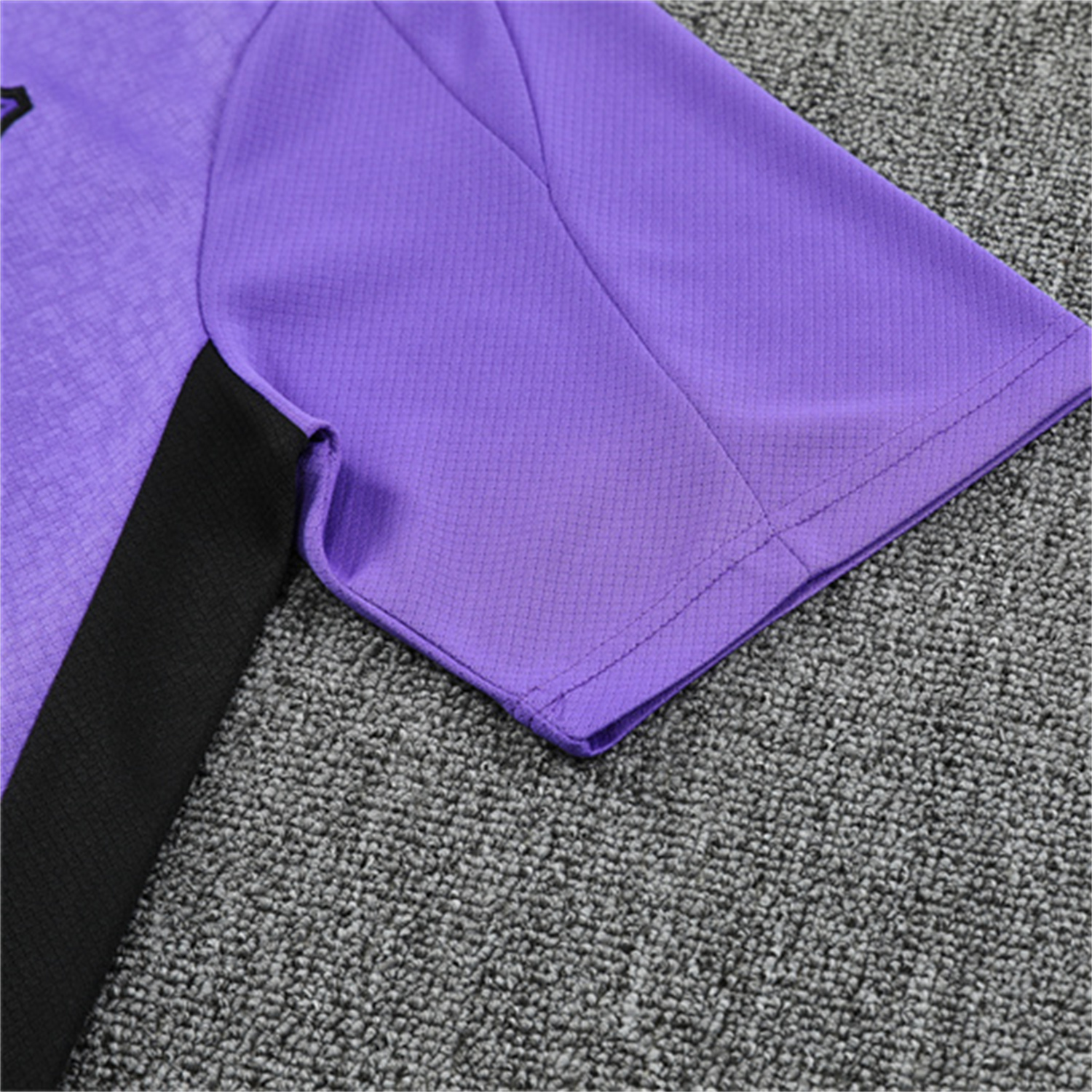 TKH-turbokithub-Barcelona 25-26 X KB Short-Sleeve Training Set - Purple Top & Black Shorts