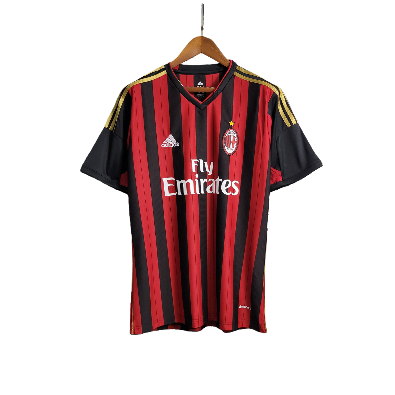 TKH-turbokithub-Retro AC Milan 13-14 Home Stadium Jersey