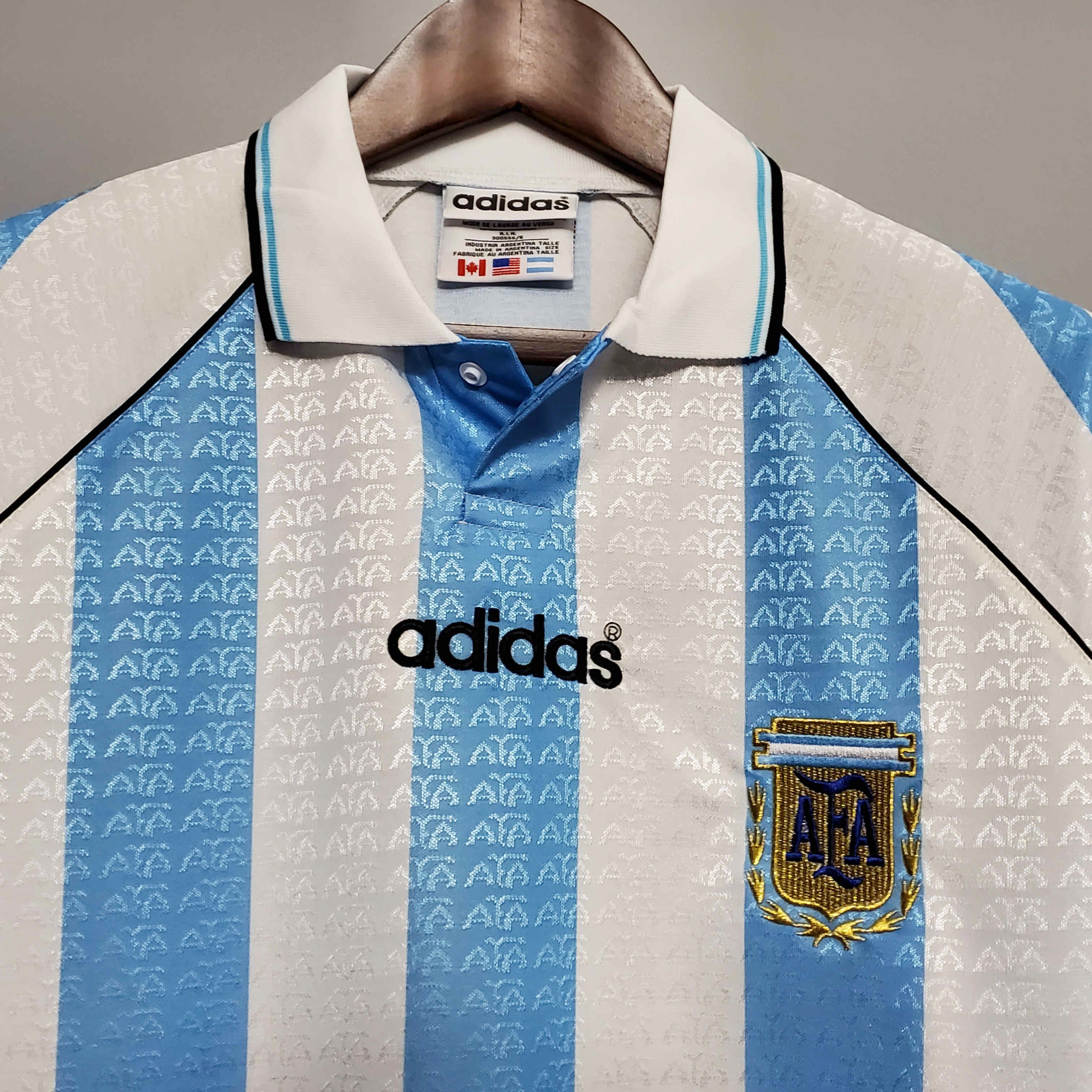 TKH-turbokithub-Retro Argentina 1997 Home Stadium Jersey
