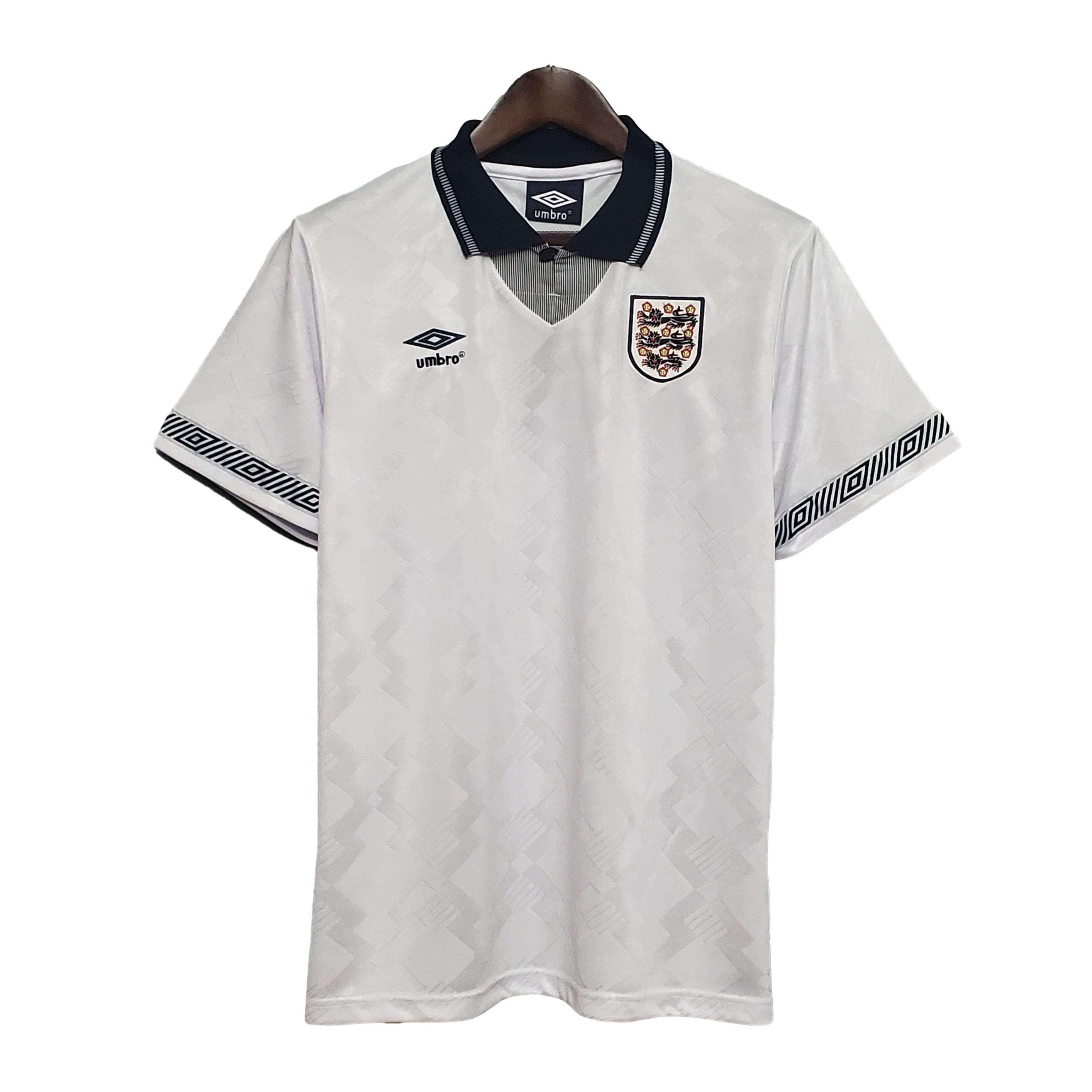 TKH-turbokithub-Retro England 1990 Home Stadium Jersey