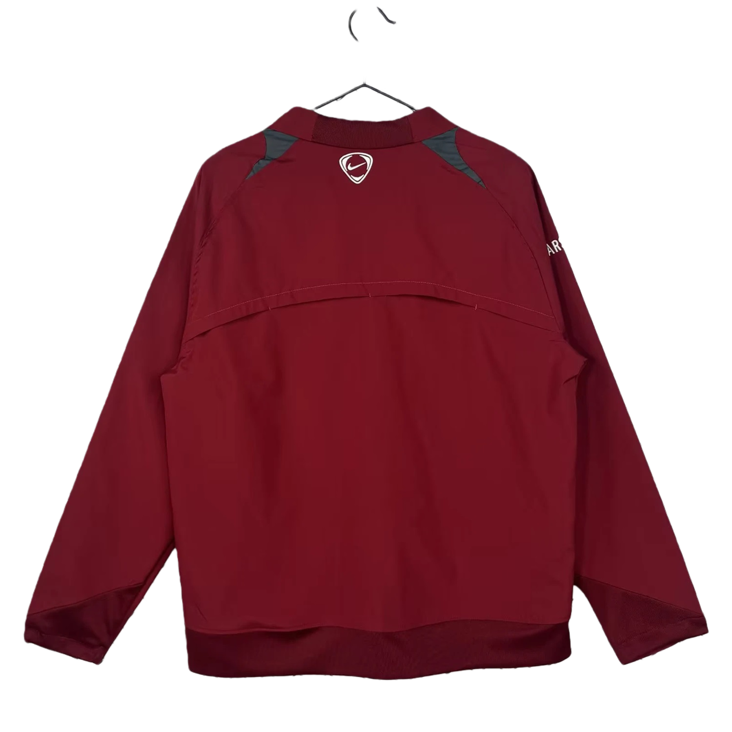 TKH-turbokithub-Retro Arsenal 2005-06 Home Windbreaker Jacket - Red
