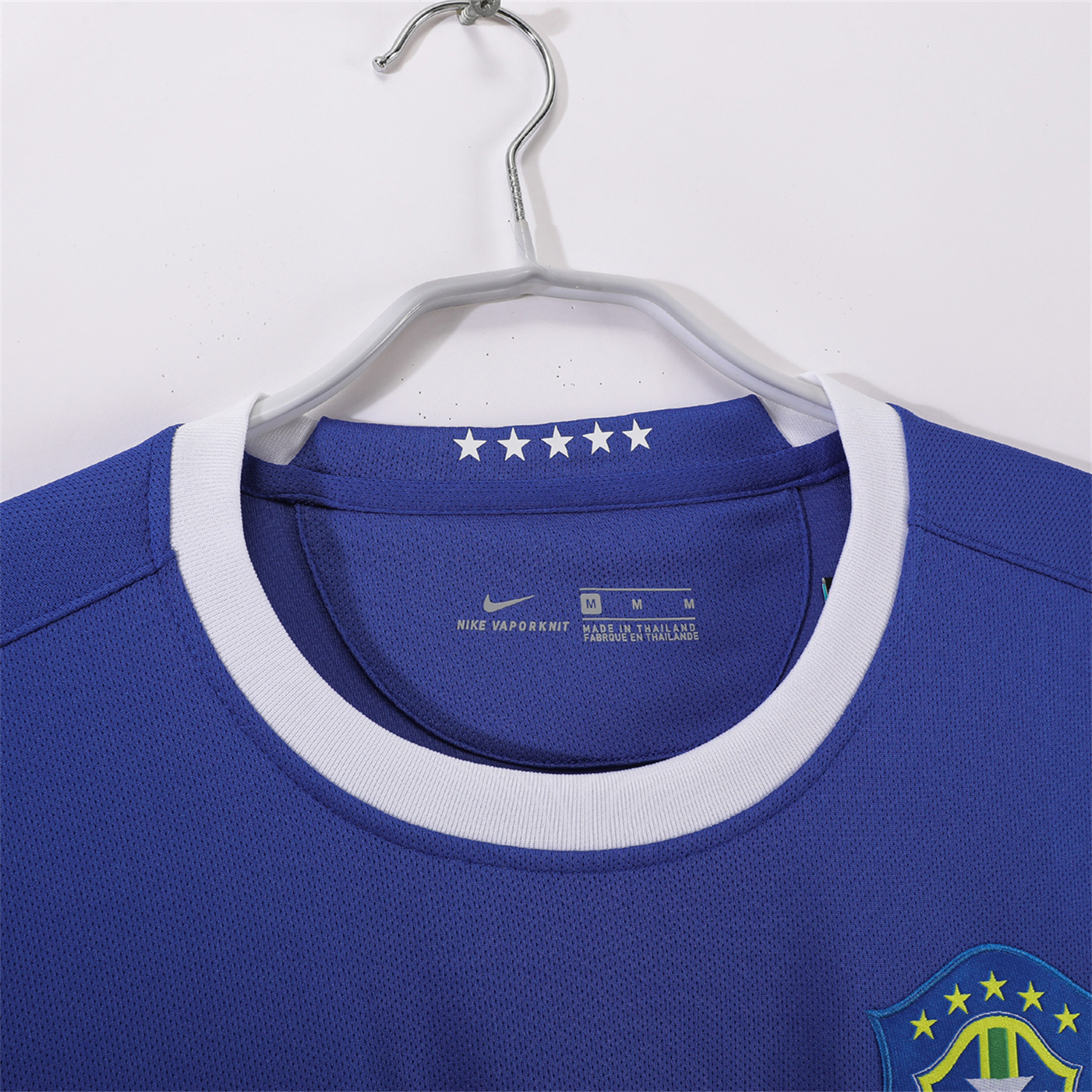 TKH-turbokithub-Retro Brazil 2006 Away Blue Jersey
