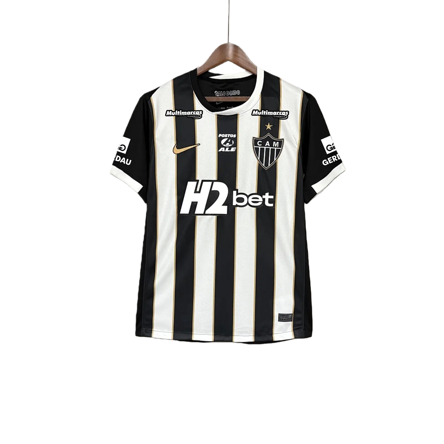 TKH-turbokithub-Atletico Mineiro 26-27 Home Jersey With All Sponsors - Fans Version