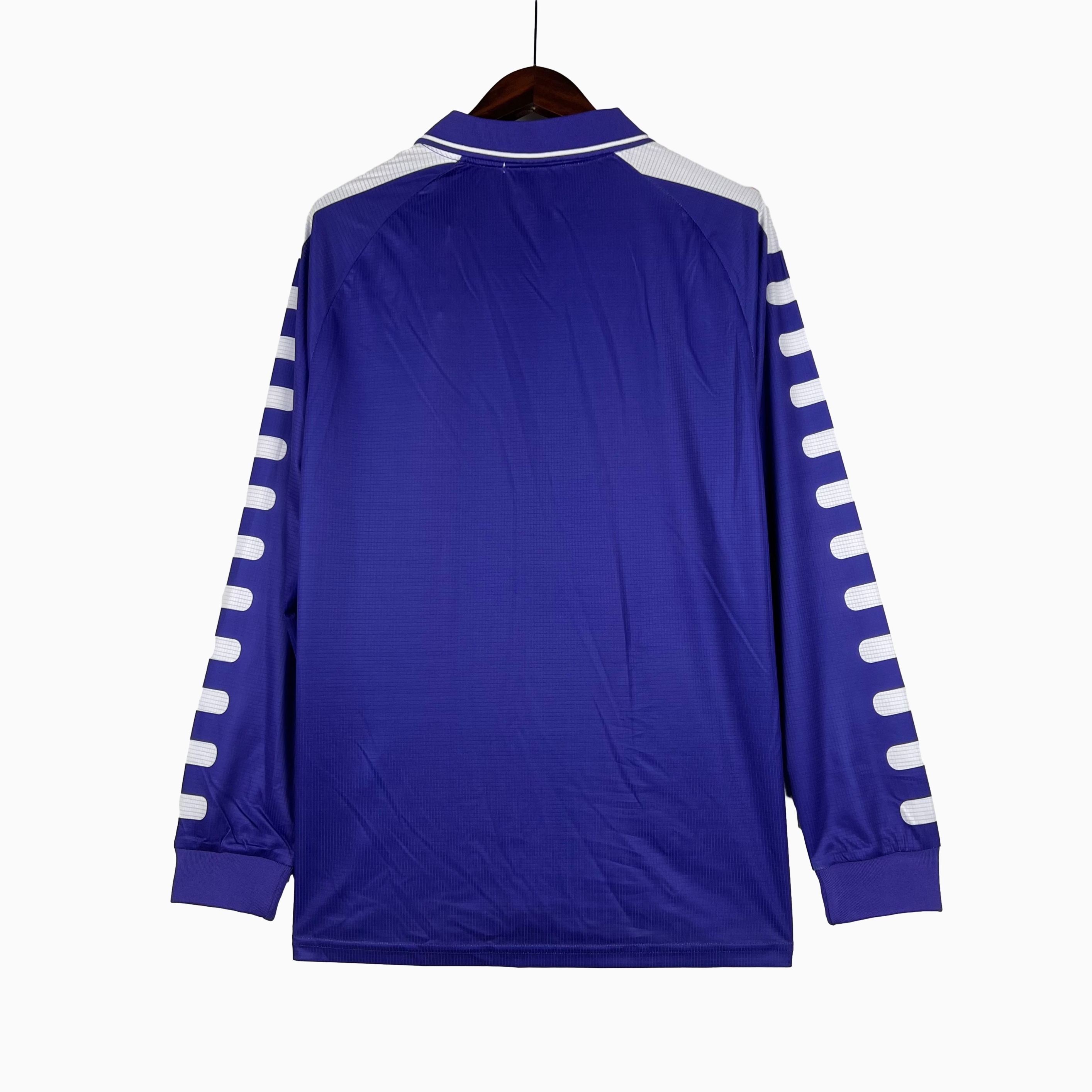 TKH-turbokithub-Retro Fiorentina 1998 Home Stadium Long Sleeve Jersey