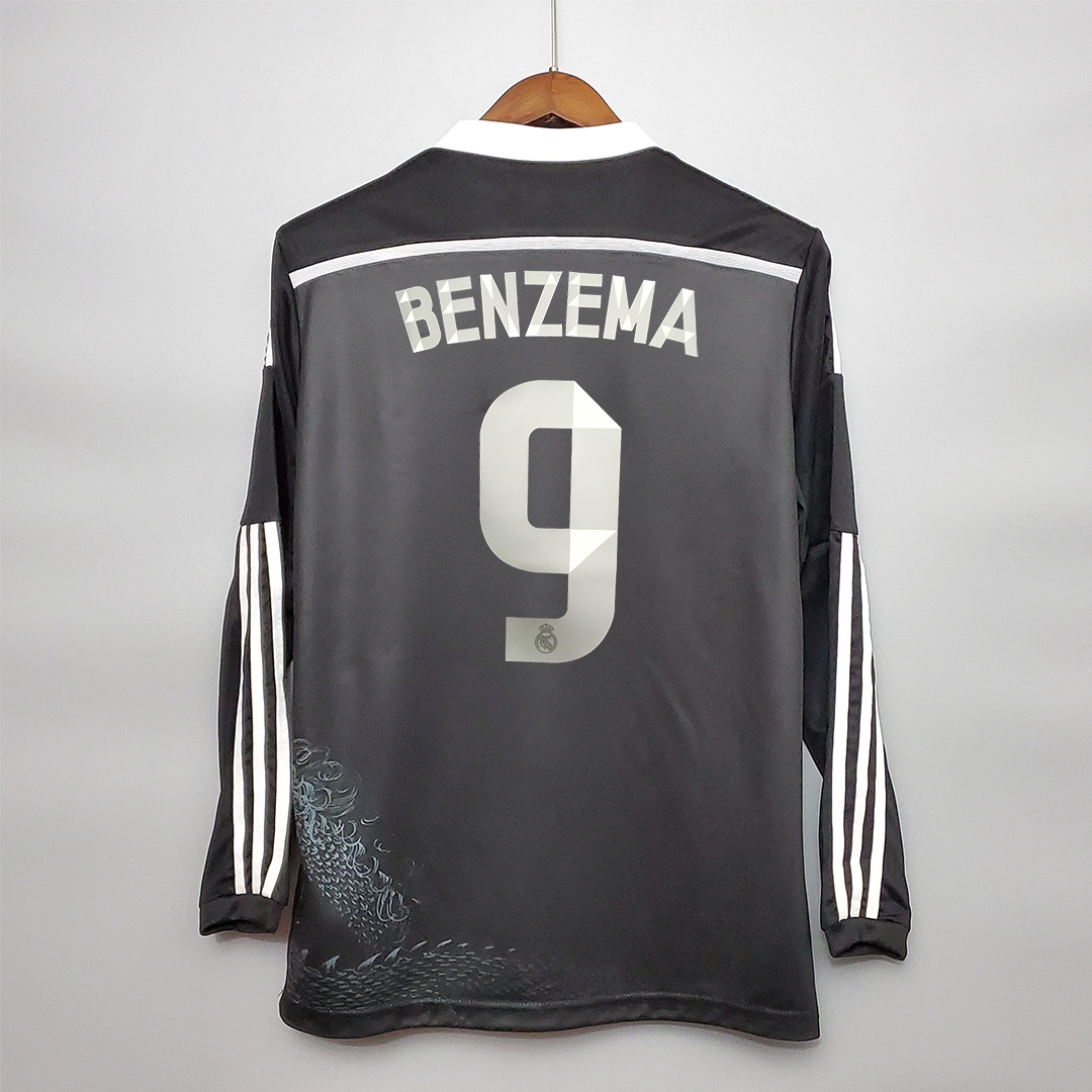 TKH-turbokithub-Retro Real Madrid 14-15 Third Long Sleeve Jersey