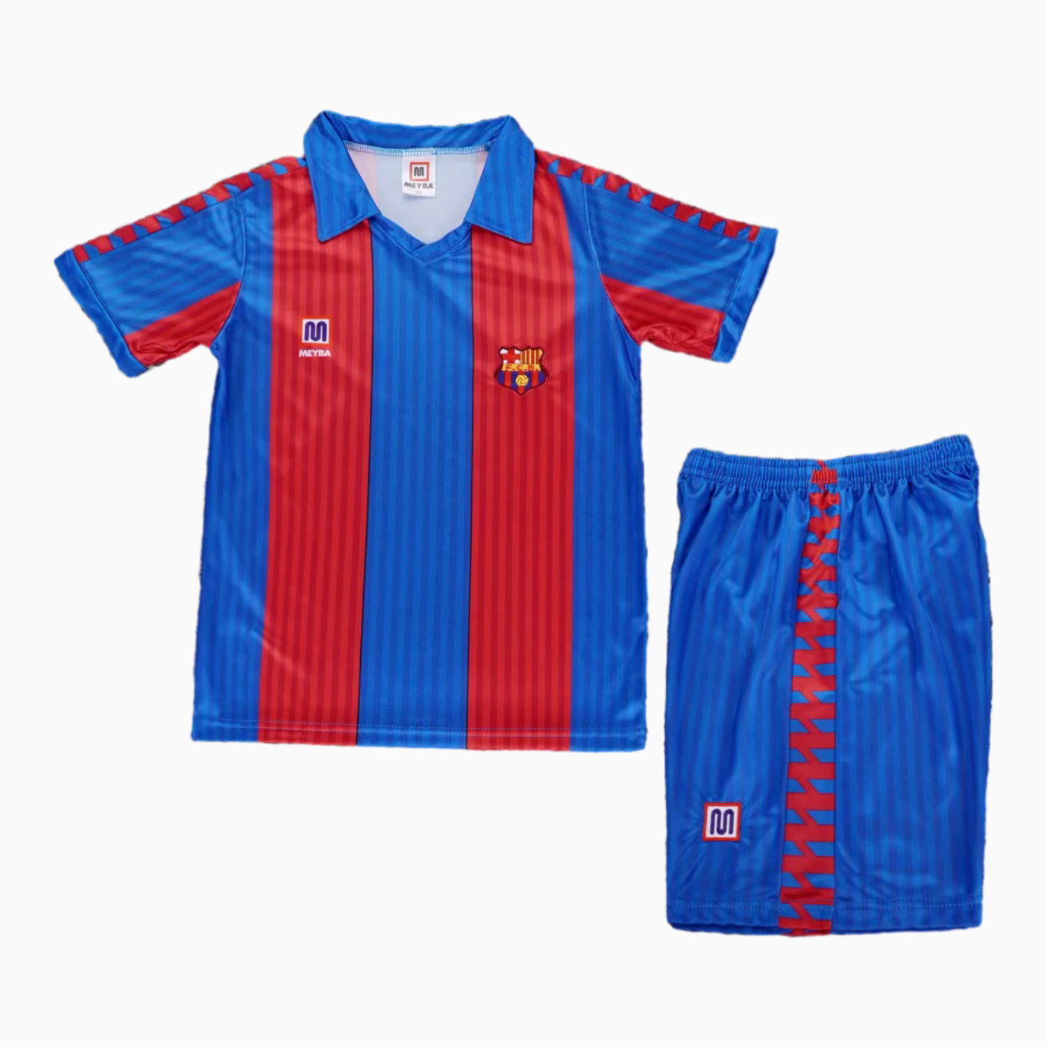 TKH-turbokithub-Retro Barcelona 1989-92 Home Kids Kit
