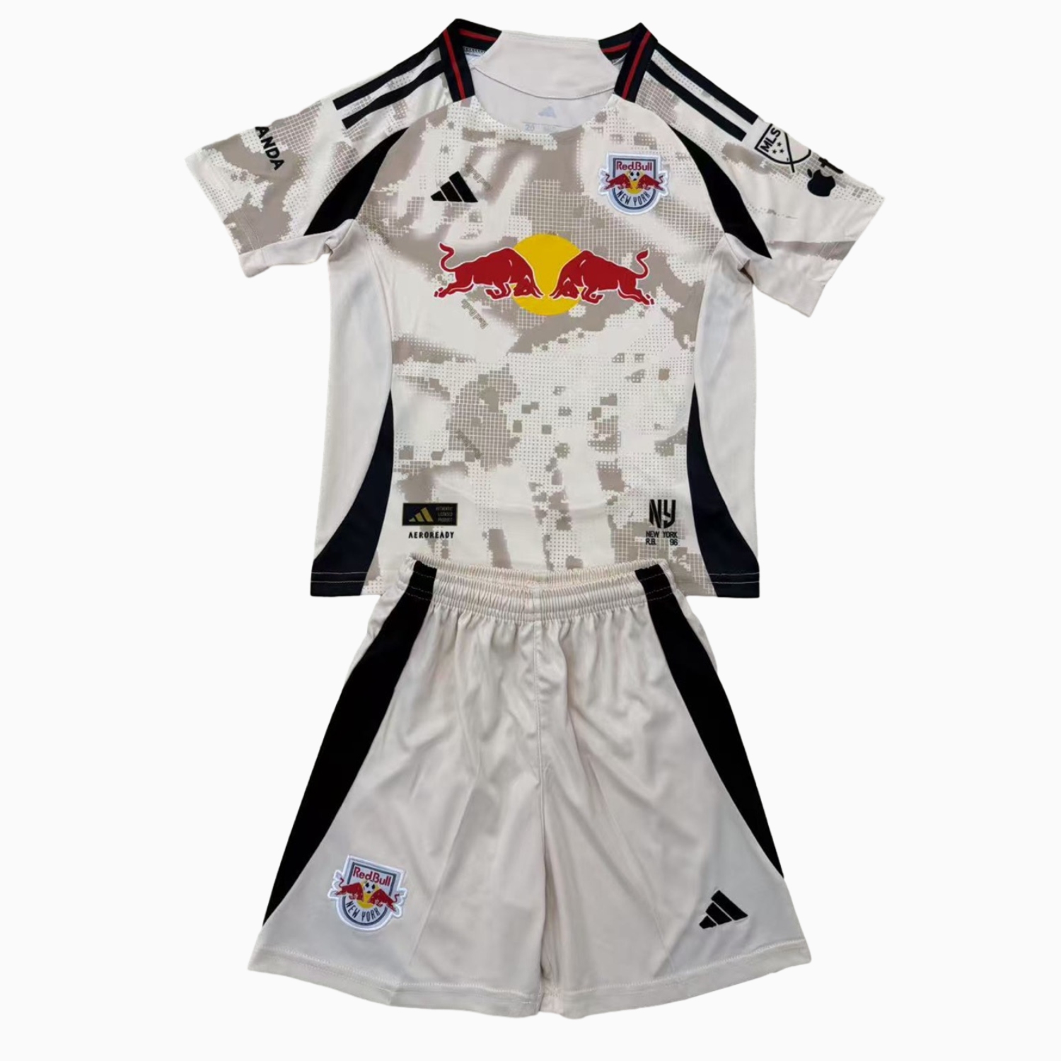 TKH-turbokithub-New York Red Bulls 2025 Away Men's Adult Jersey Set - Fans Version