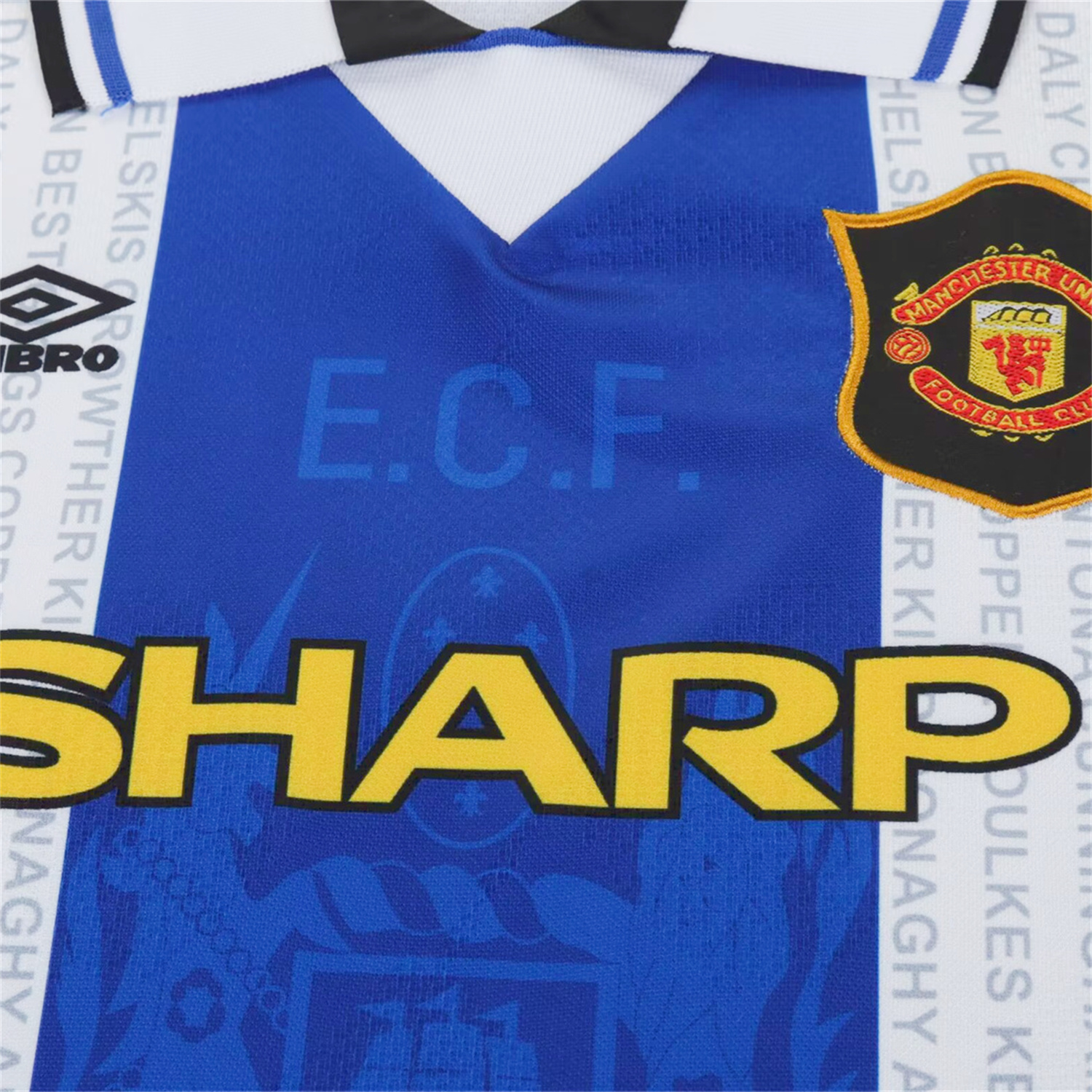 TKH-turbokithub-Retro Manchester United 94-96 Away Kids Kit