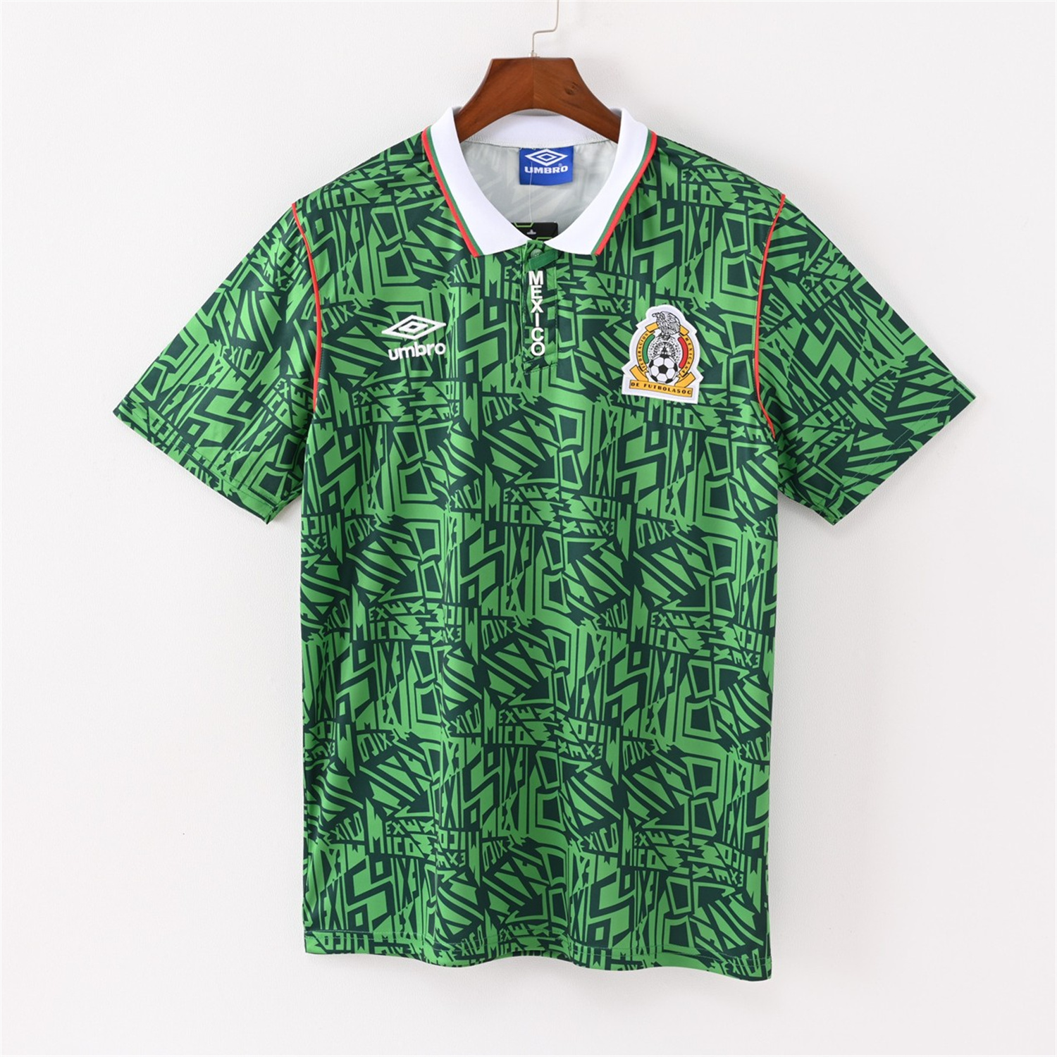 TKH-turbokithub-Retro Mexico 1994 Home Jersey