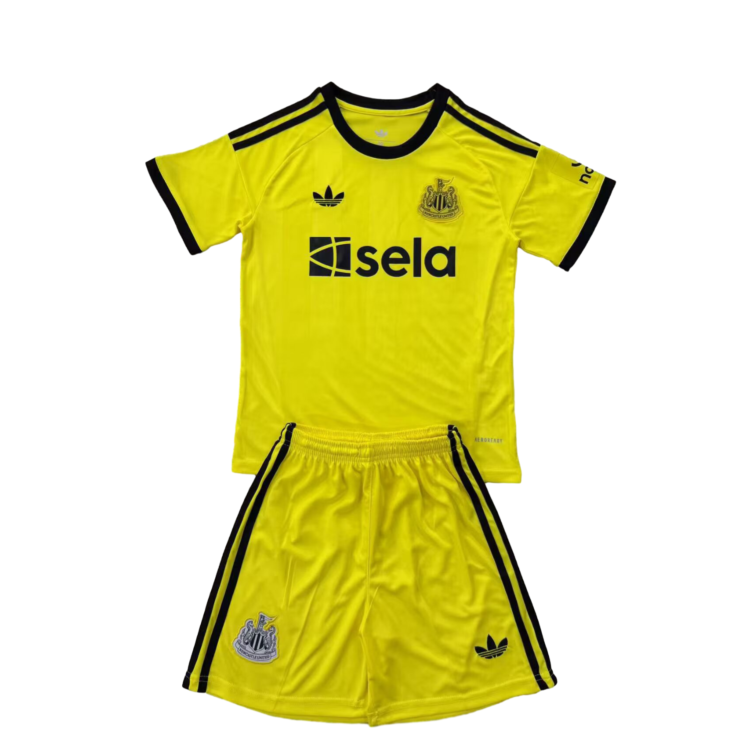 TKH-turbokithub-Newcastle United 25-26 Yellow Goalkeeper Men's Adult Jersey Set - Fans Version
