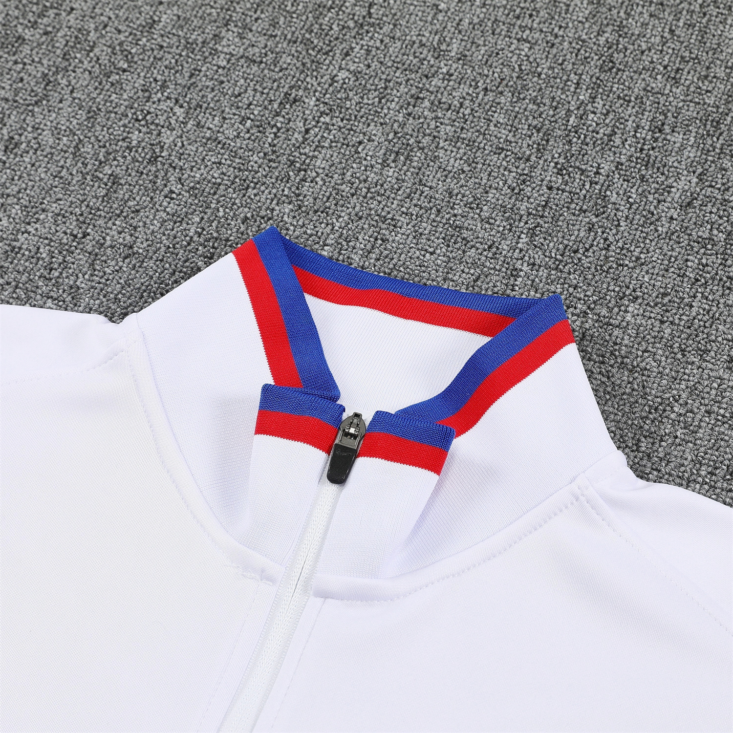 TKH-turbokithub-England 2026 Long Sleeve Training Set - White Top and Blue Pants