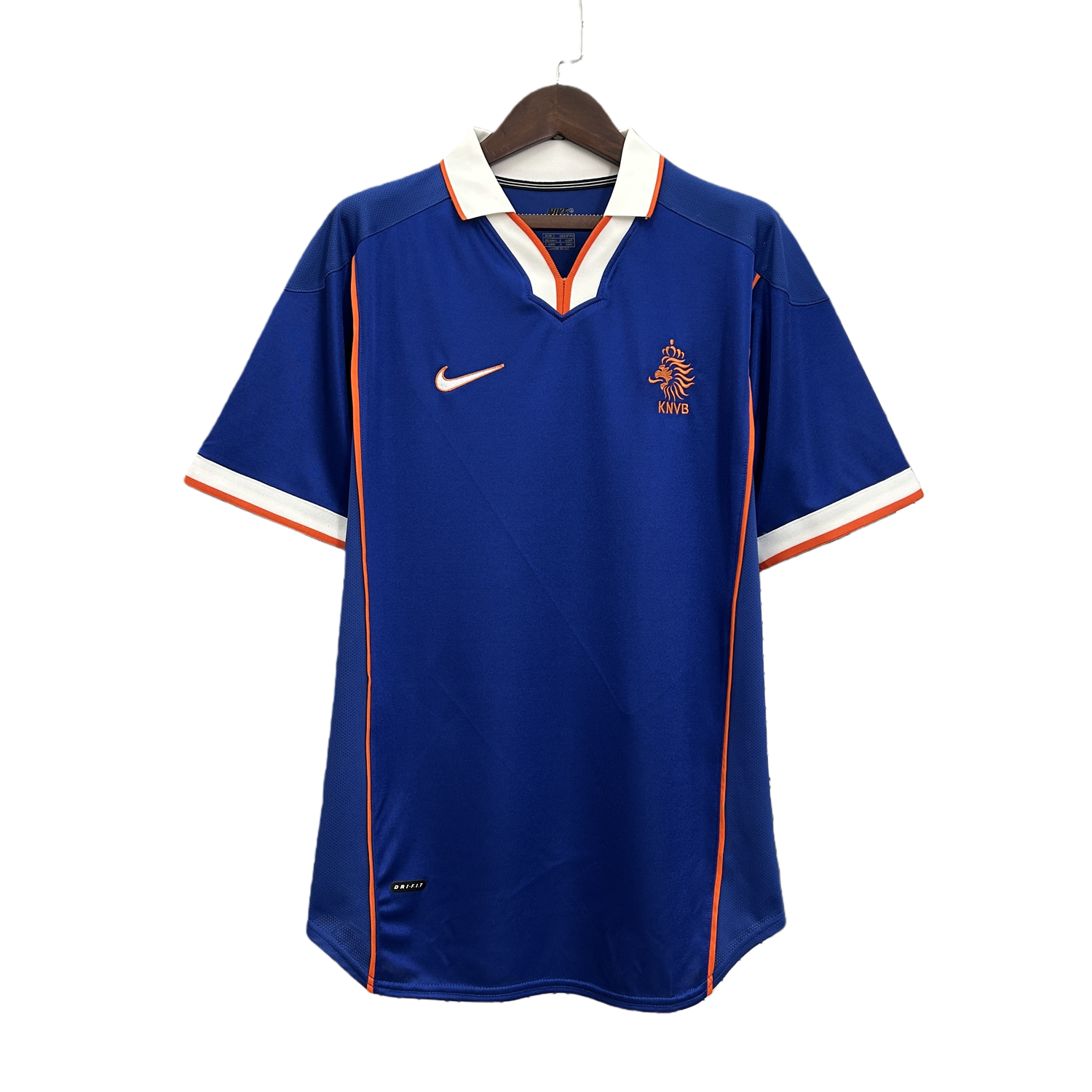 TKH-turbokithub-Retro Netherlands 1998 Away Jersey