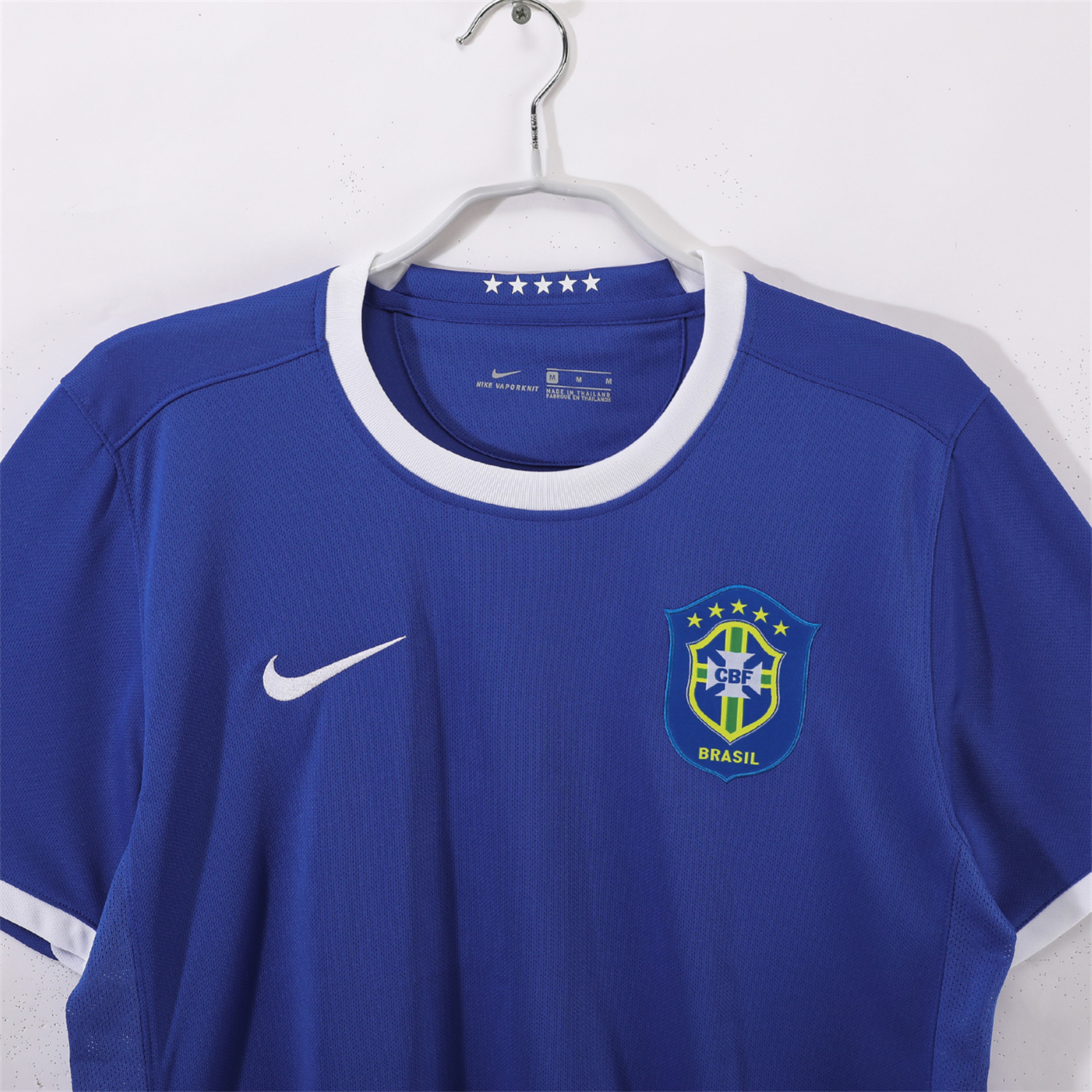 TKH-turbokithub-Retro Brazil 2006 Away Blue Jersey