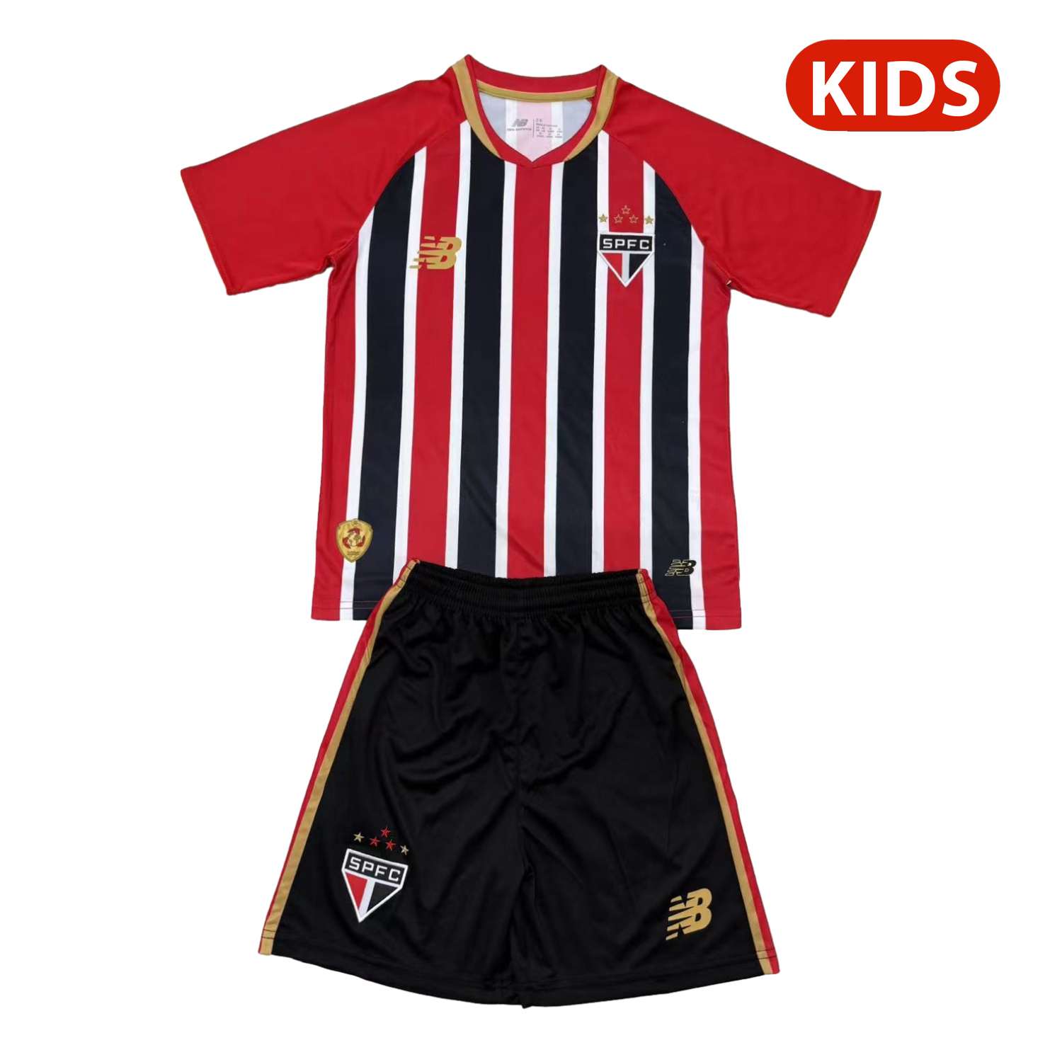 TKH-turbokithub-Sao Paulo 25-26 Away Unsponsored Kids Kit