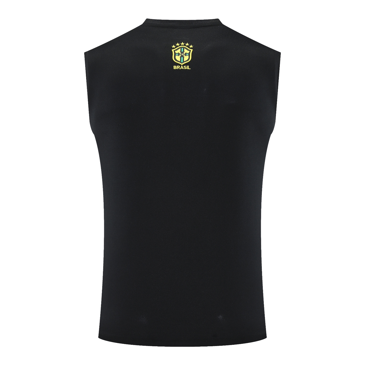 TKH-turbokithub-Brazil 25-26 Blue Jesus Statue Vest Training Set - Blue Vest & Black Shorts